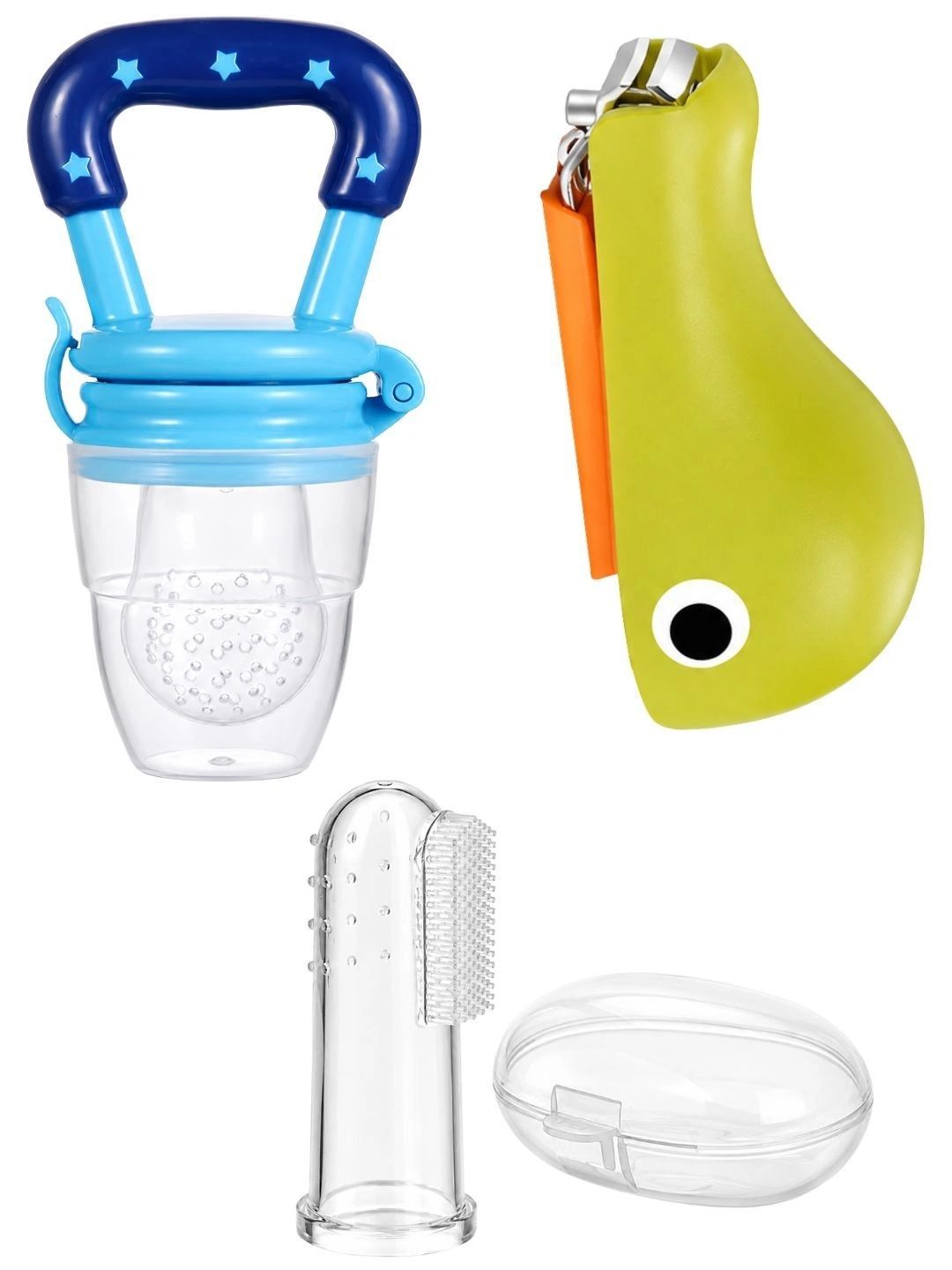 Crescent Infants Set of 3 Food Feeder Nail Cutter & Finger Brush-picture-19
