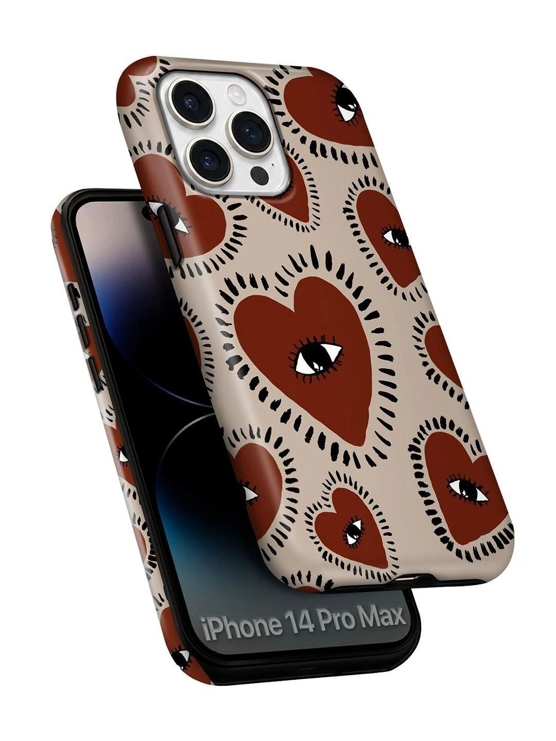 QRIOH Conversational Printed iPhone 14 Pro Max Back Case Mobile Accessories-picture-13