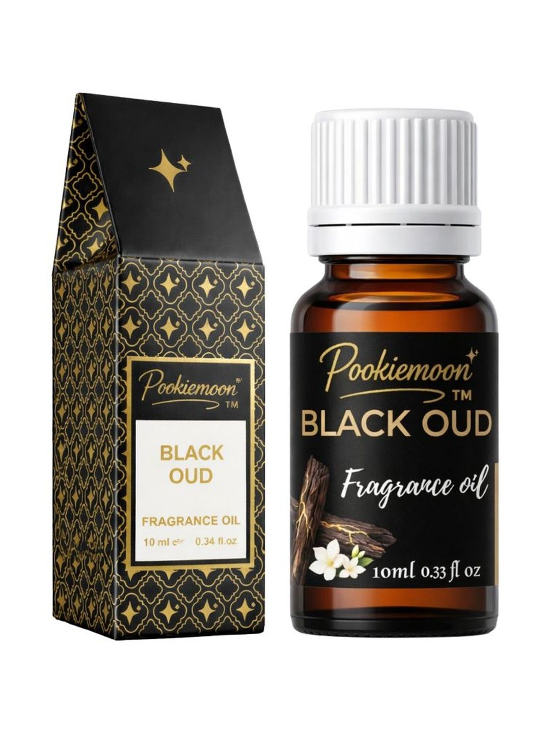 POOKIEMOON Black Oud Fragrance Aroma Oil-10ml-image-4