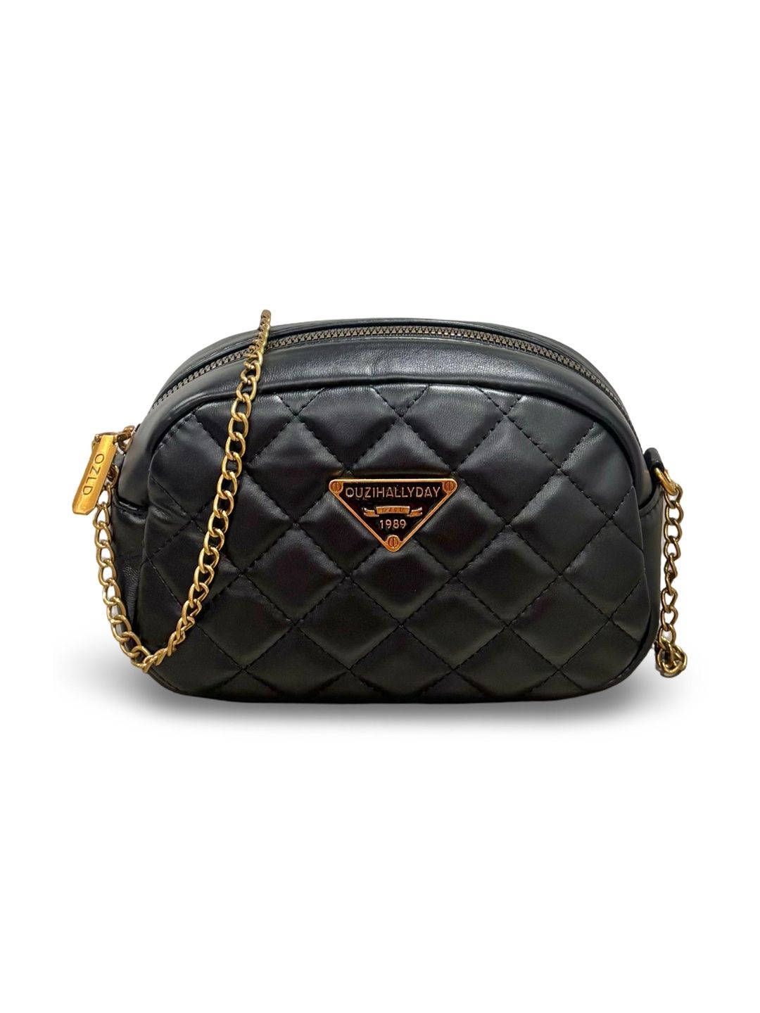 GLOSSY PU Sling Bag with Quilted-picture-20