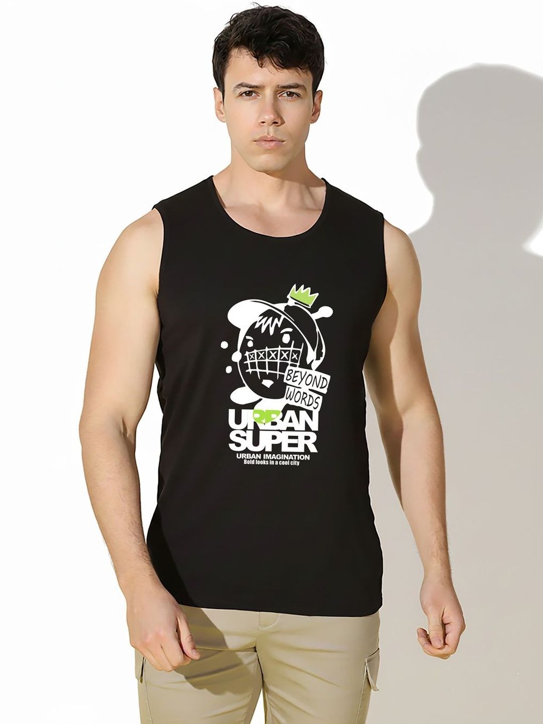MINISTRY OF FRIENDS Printed Assorted Cotton Tank-image-49