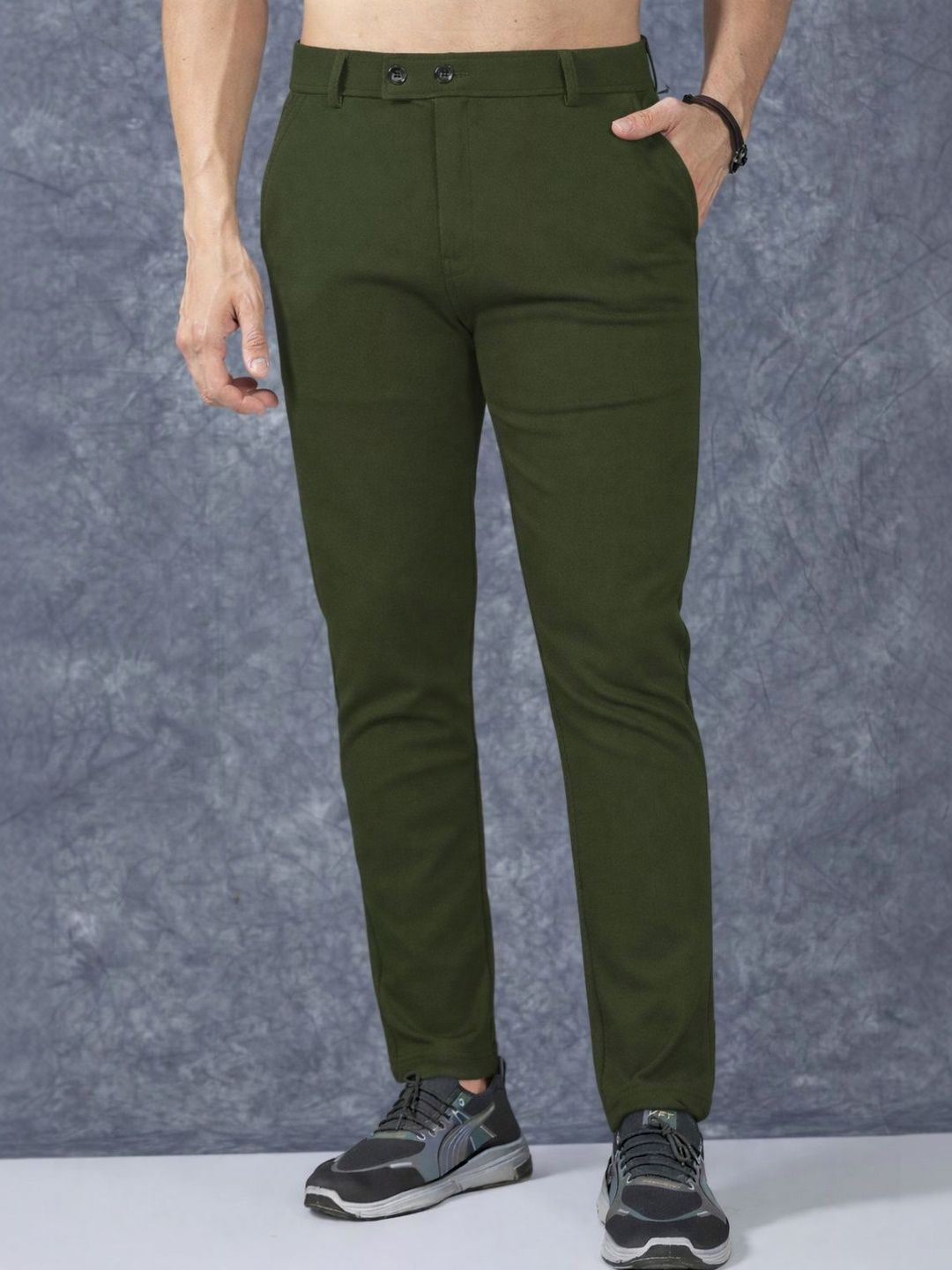 COMBRAIDED Men Original Slim Fit Trousers-picture-39