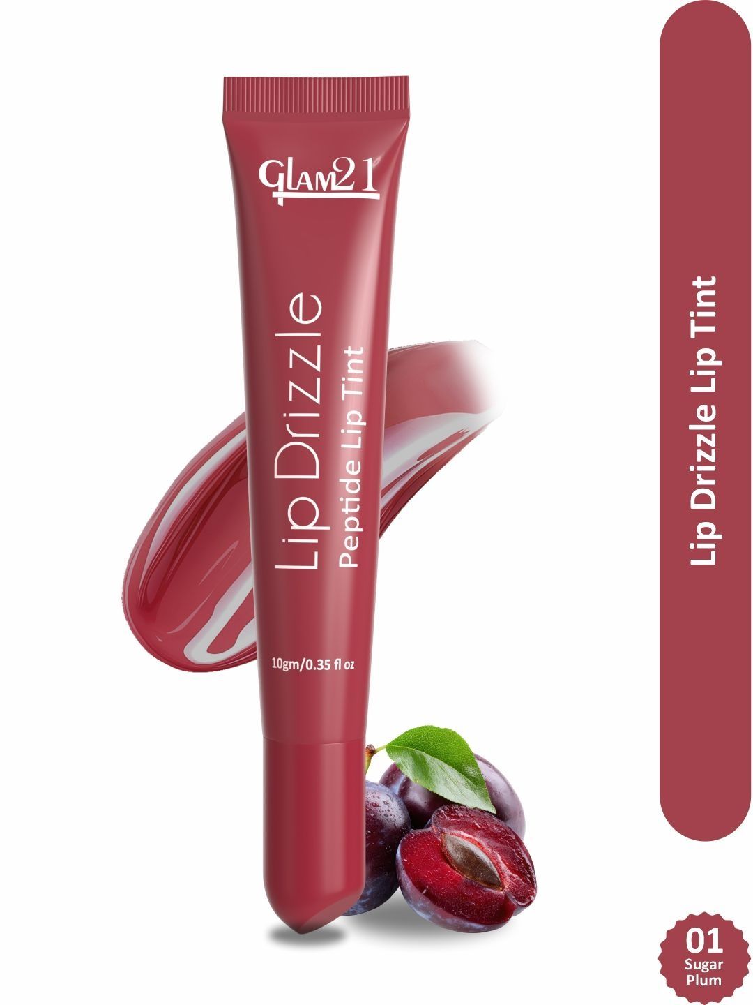 GLAM21 Lip Drizzle Peptide Lip Tint With Shea Butter - 10 g - Sugar Plum-image-12