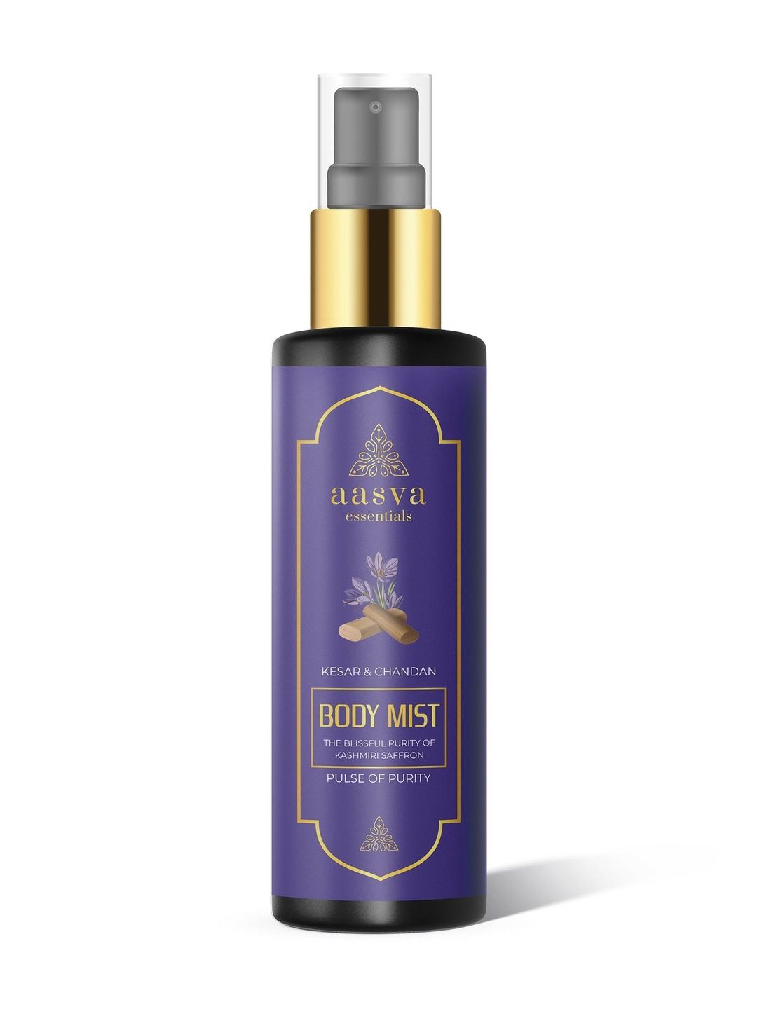 aasva essentials Kesar & Chandan Body Mist - 100 ml-picture-20