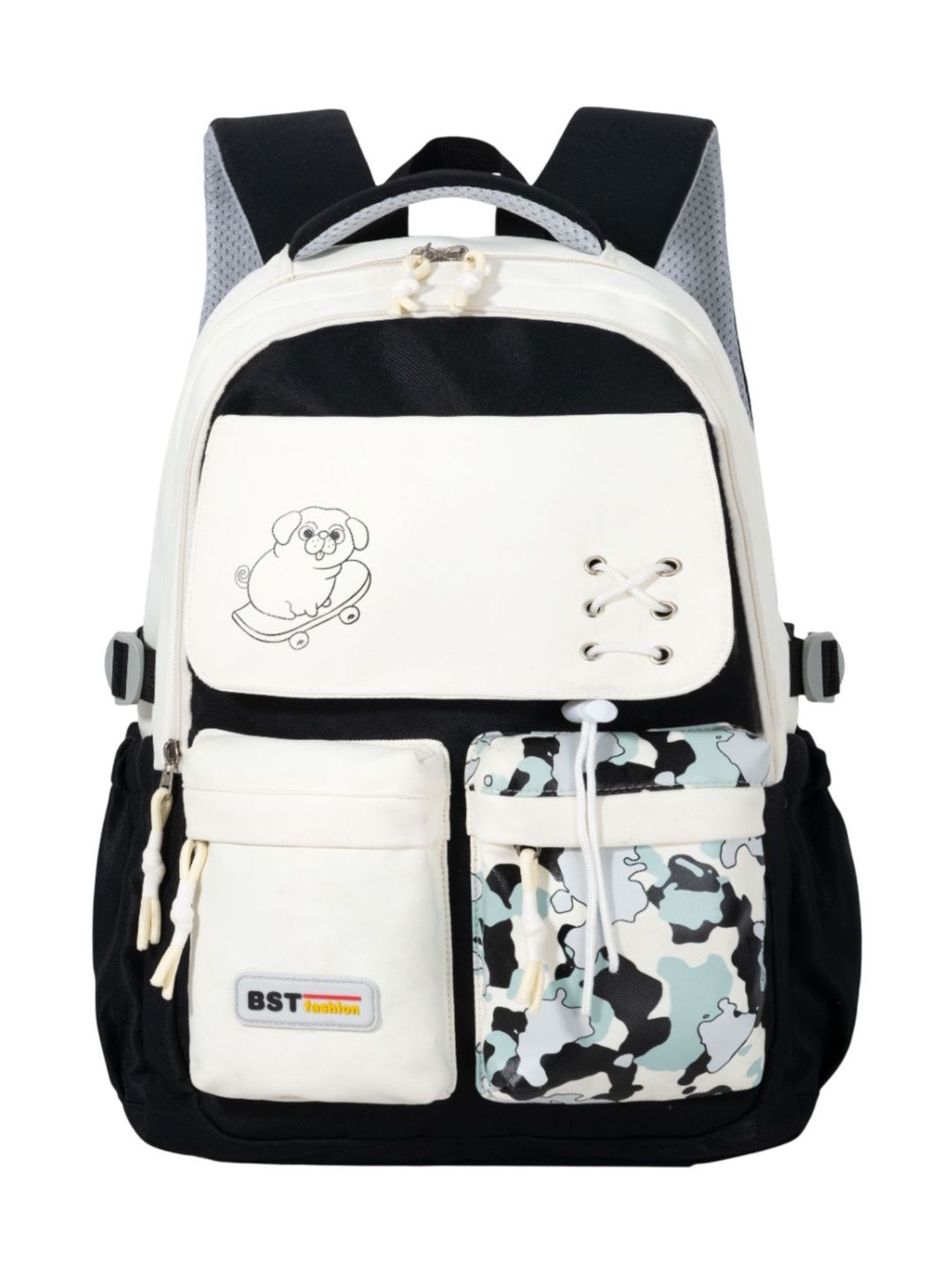 Tinytot Unisex Kids Colourblocked Backpack