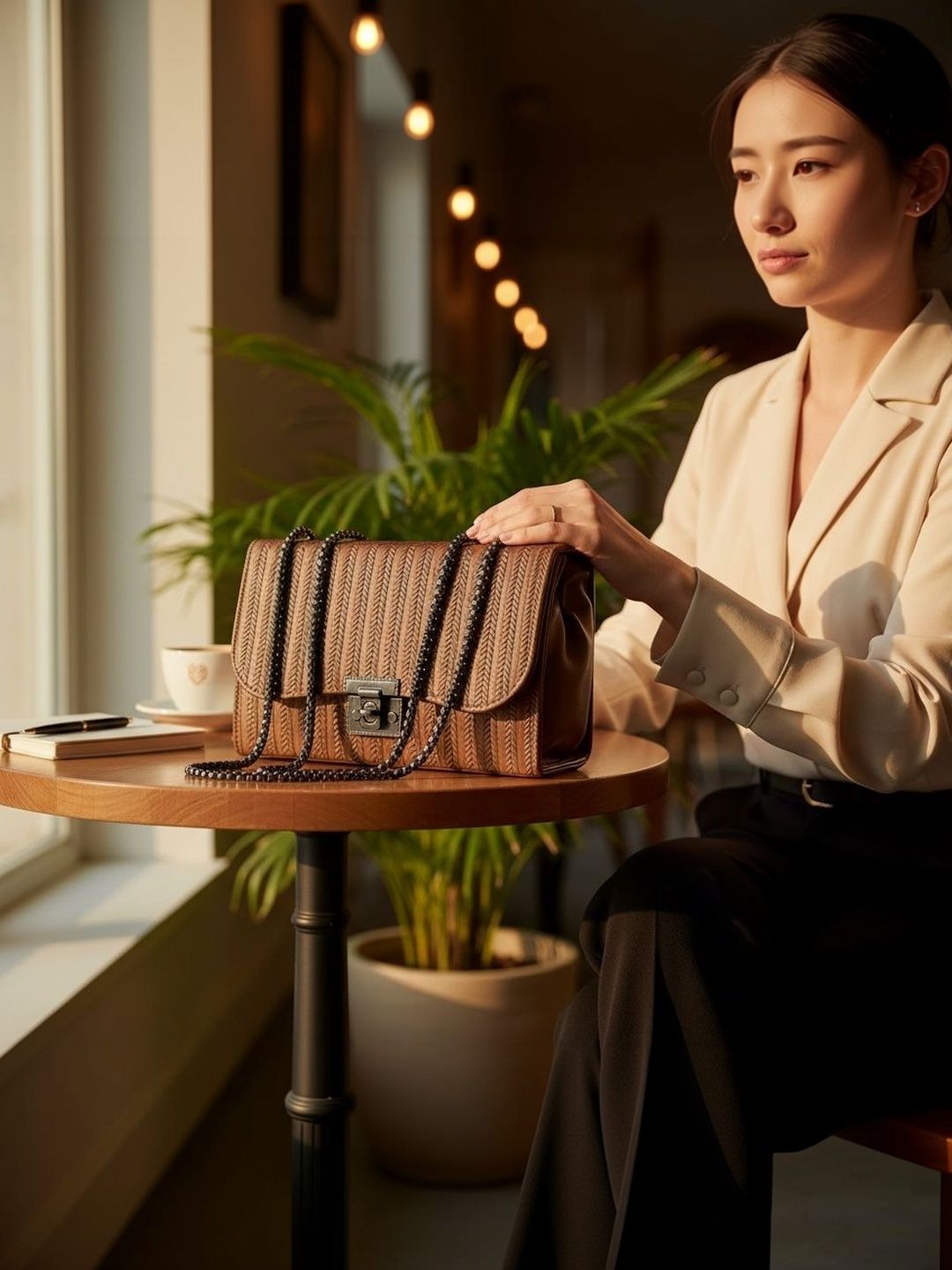 HERE&NOW PU Structured Shoulder Bag-picture-41