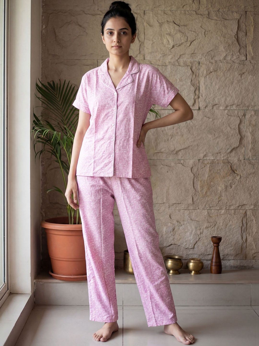 Bannos Swagger Women Printed Night suit-picture-34