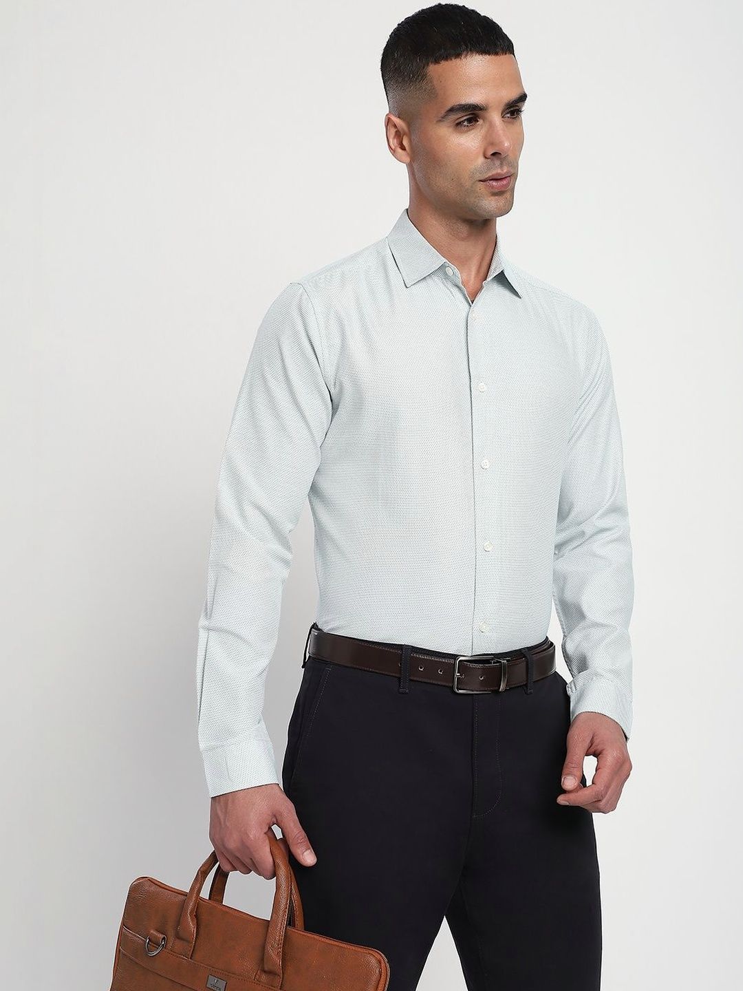 R&B Men Slim Fit Formal Shirt-picture-16