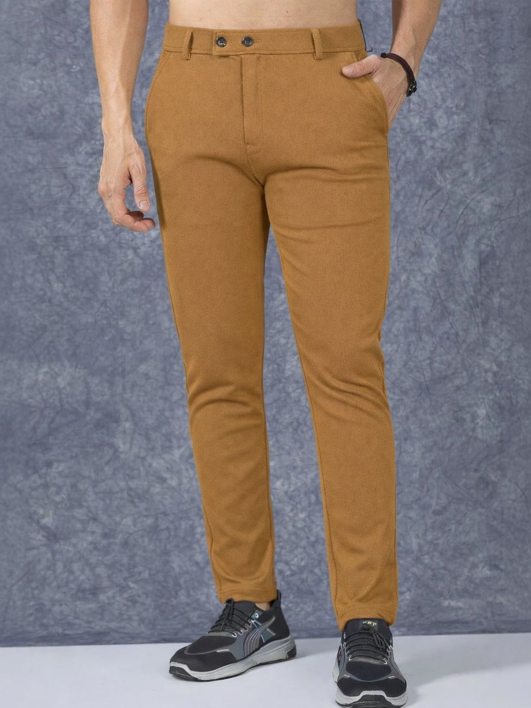COMBRAIDED Men Original Slim Fit Trousers-picture-42