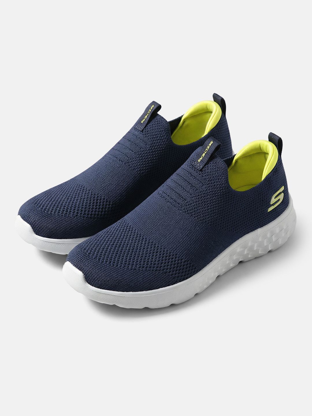 Skechers Boys GO RUN 400 Woven Design Slip-On Sneakers