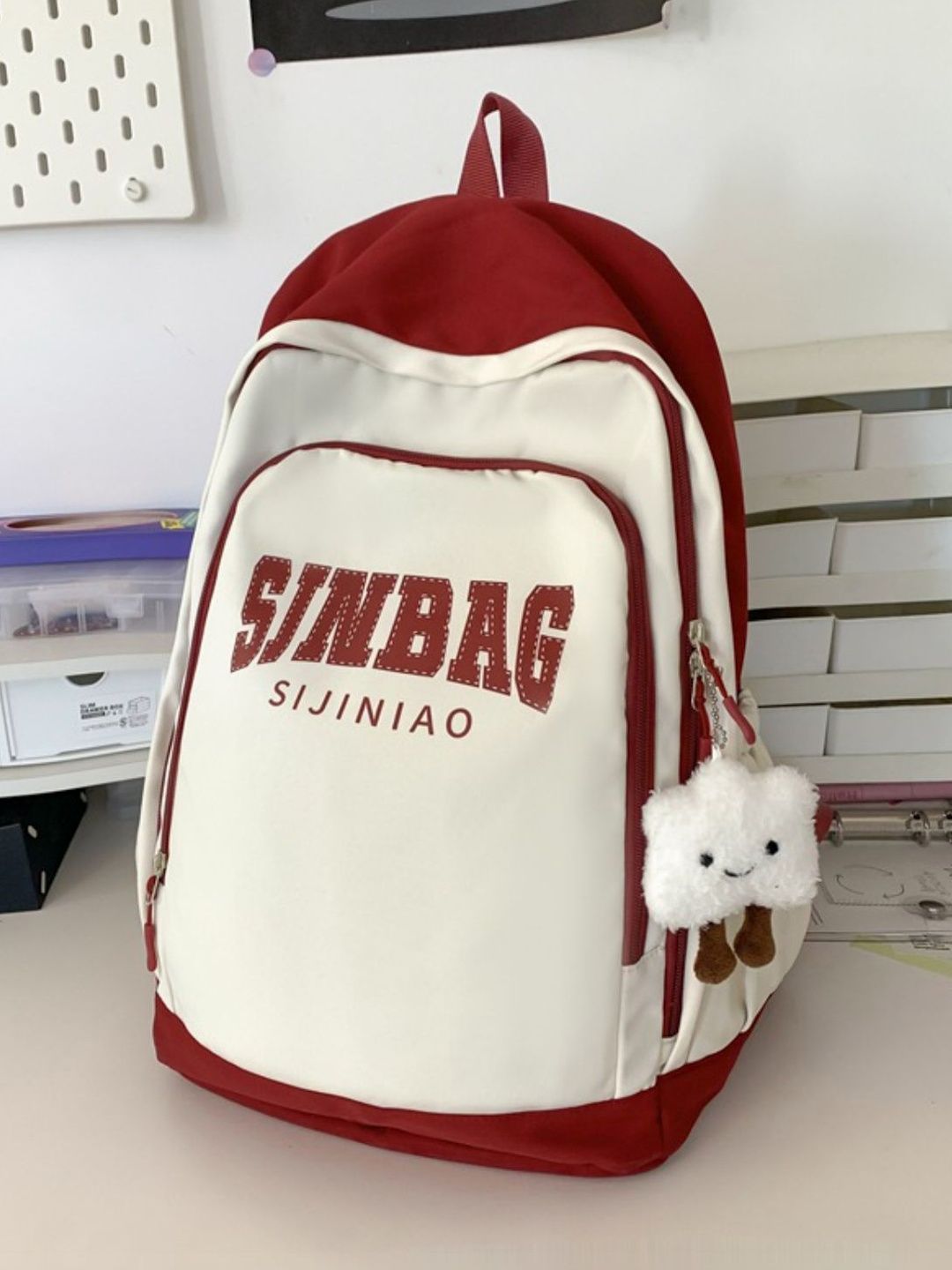 Tinytot Unisex Kids Alphanumeric Backpack