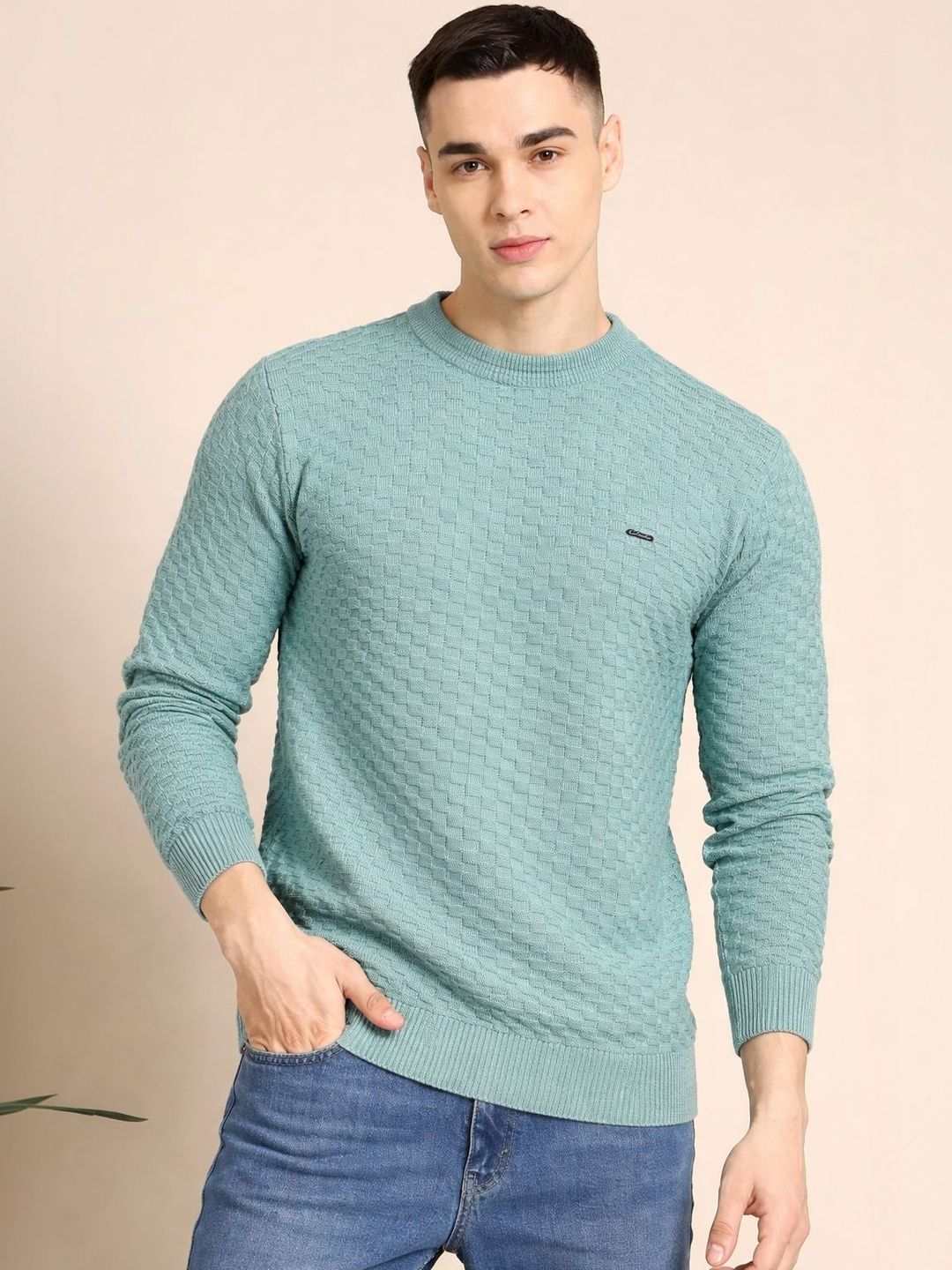FEVERFEW Men Cable Knit Pullover-picture-40