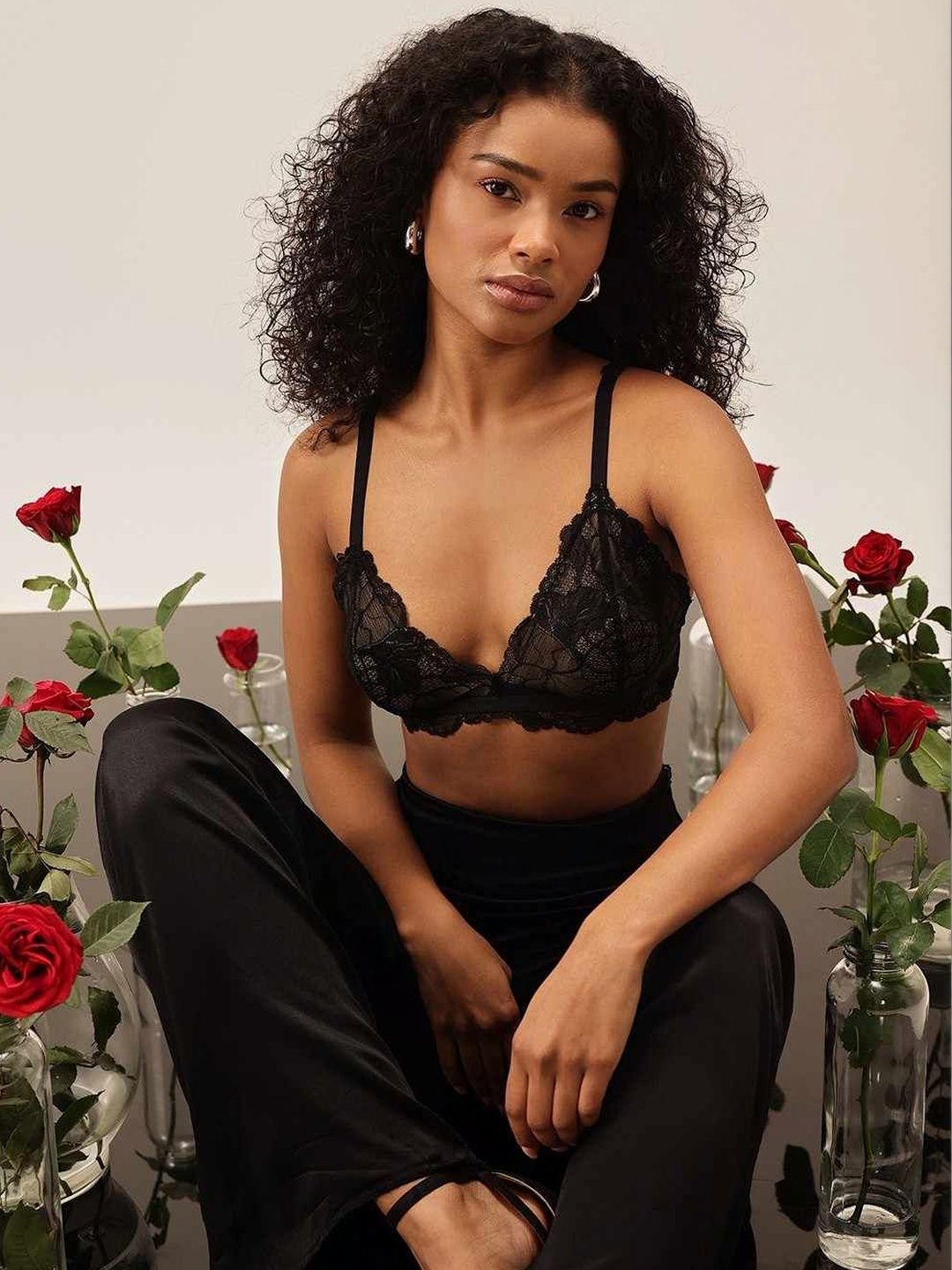 Chelvet Bralette Bra Medium Coverage