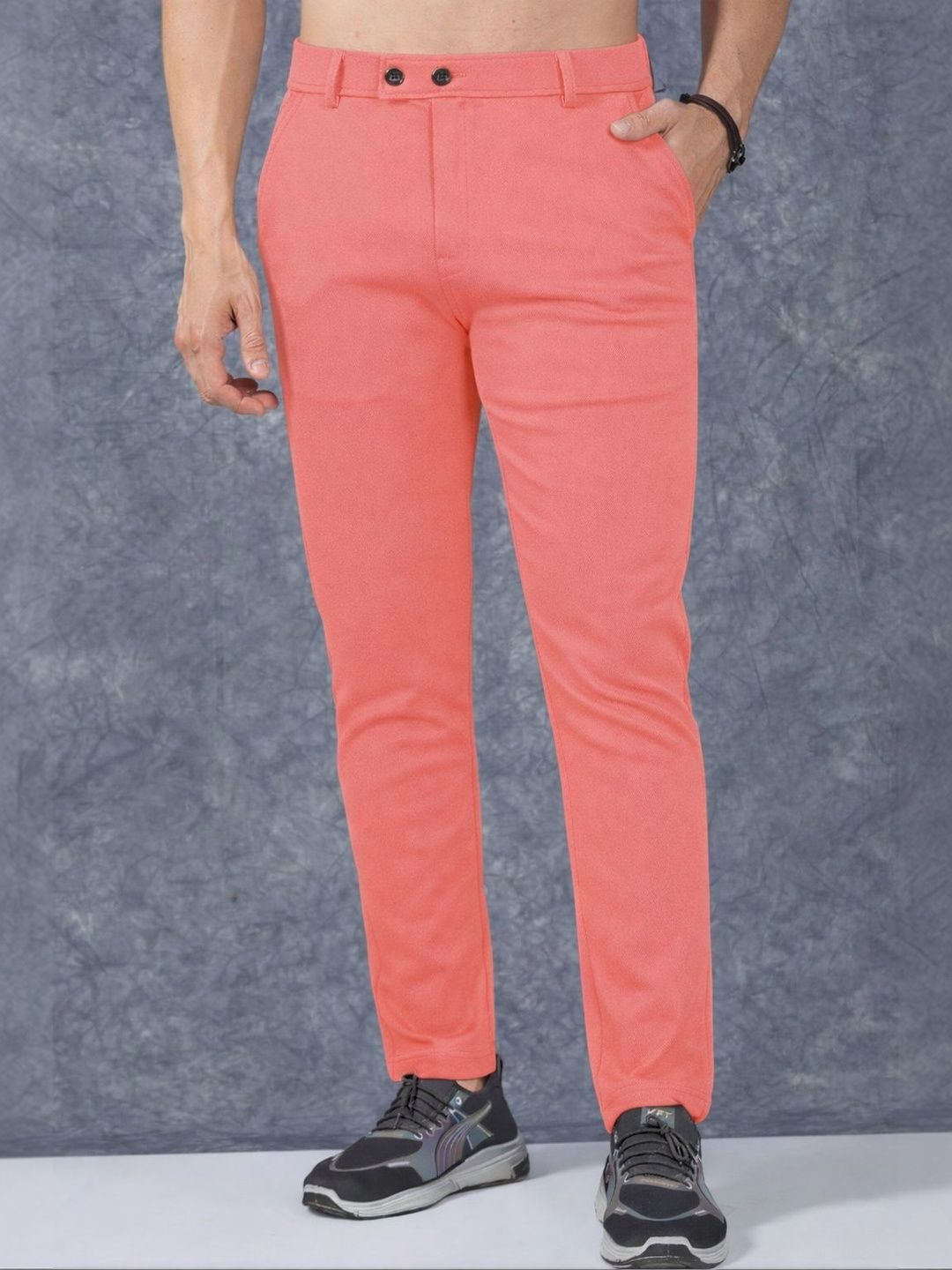 COMBRAIDED Men Original Slim Fit Trousers-picture-31