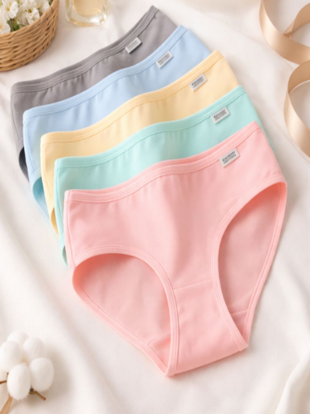 SWAPN ENTERPRISE Women Assorted Cotton Basic Briefs-image-43