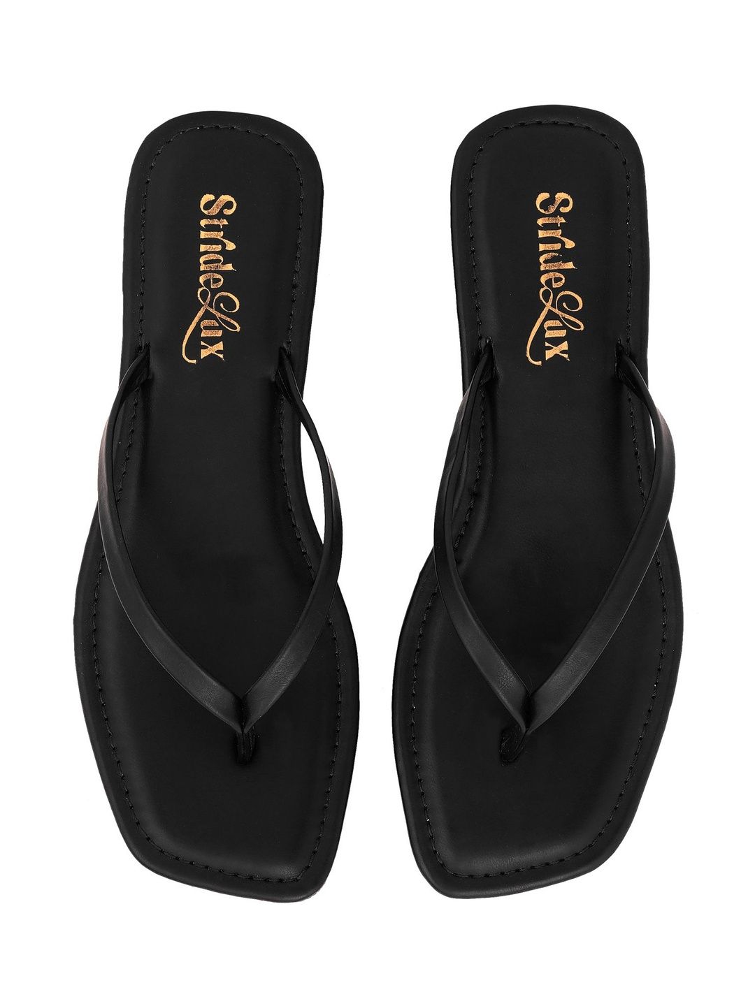 Stridelux shoes Women Printed Open Toe Flats with Bows-image-23