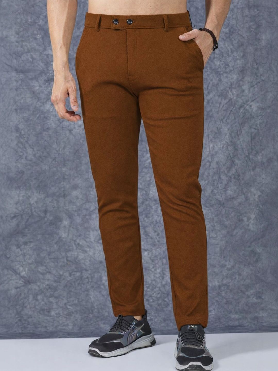 COMBRAIDED Men Original Slim Fit Trousers-picture-11