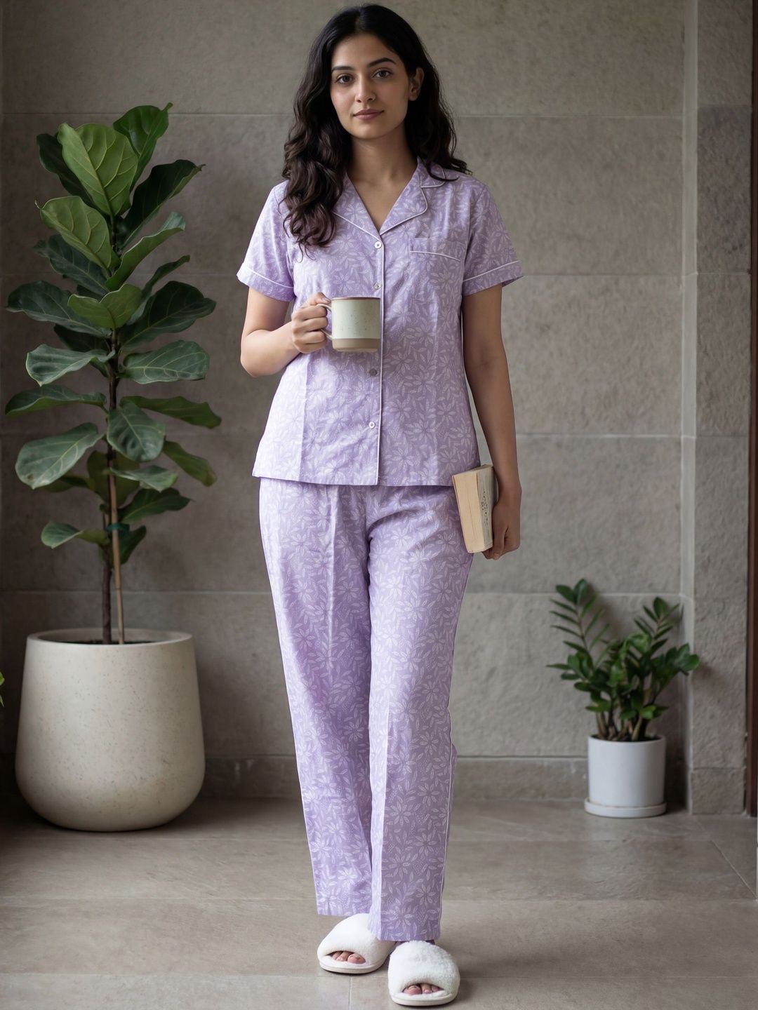 Bannos Swagger Women Printed Night suit-picture-26