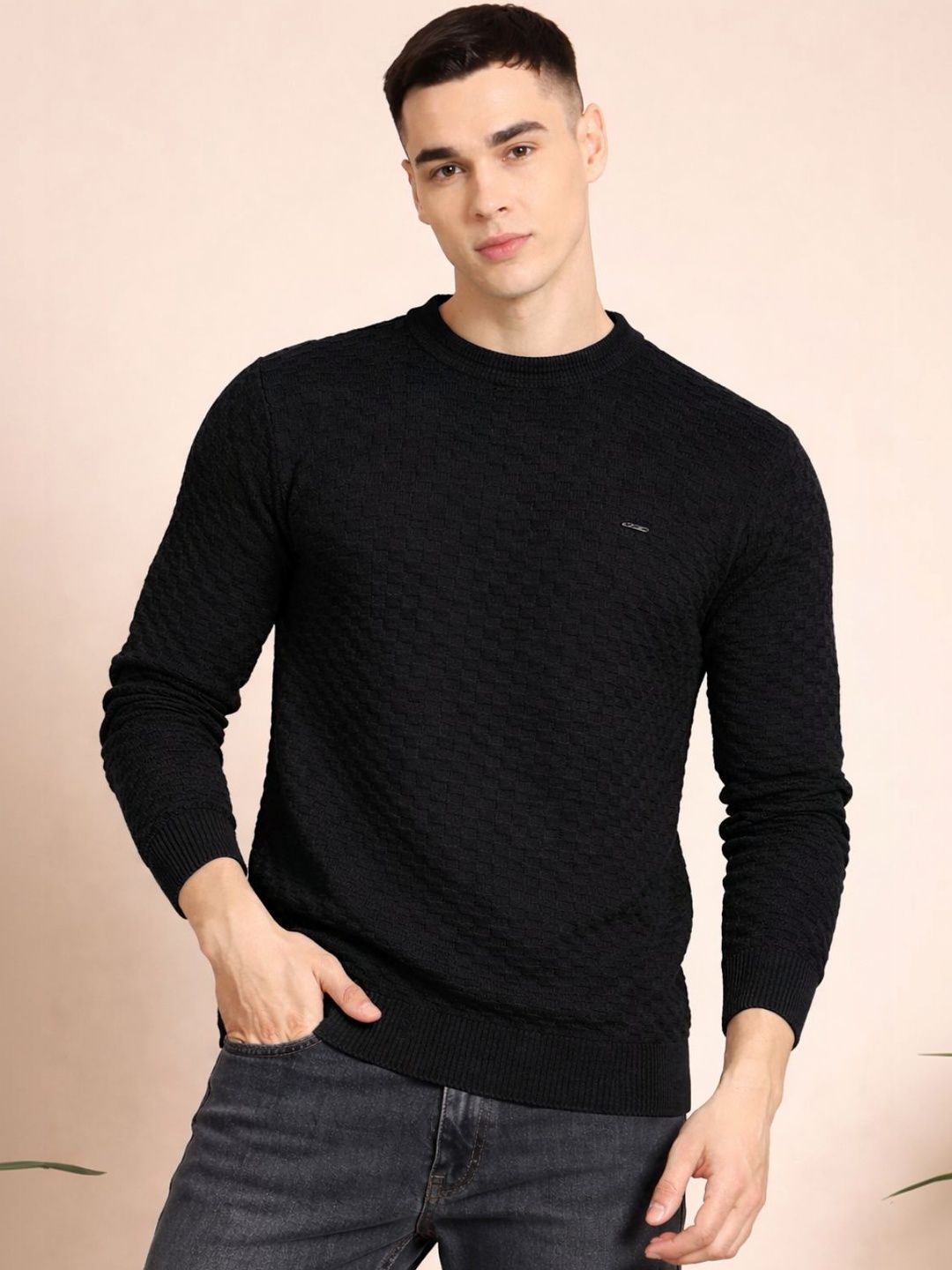 FEVERFEW Men Cable Knit Pullover-picture-57