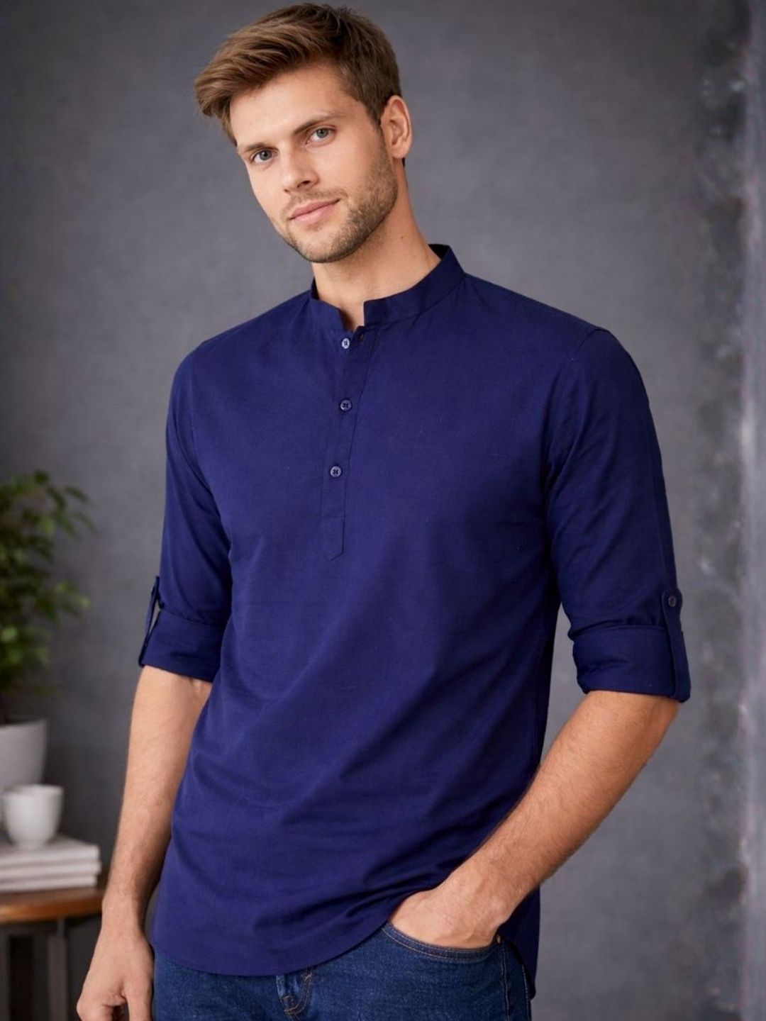 See Designs Men Thread Work Kurta-picture-29