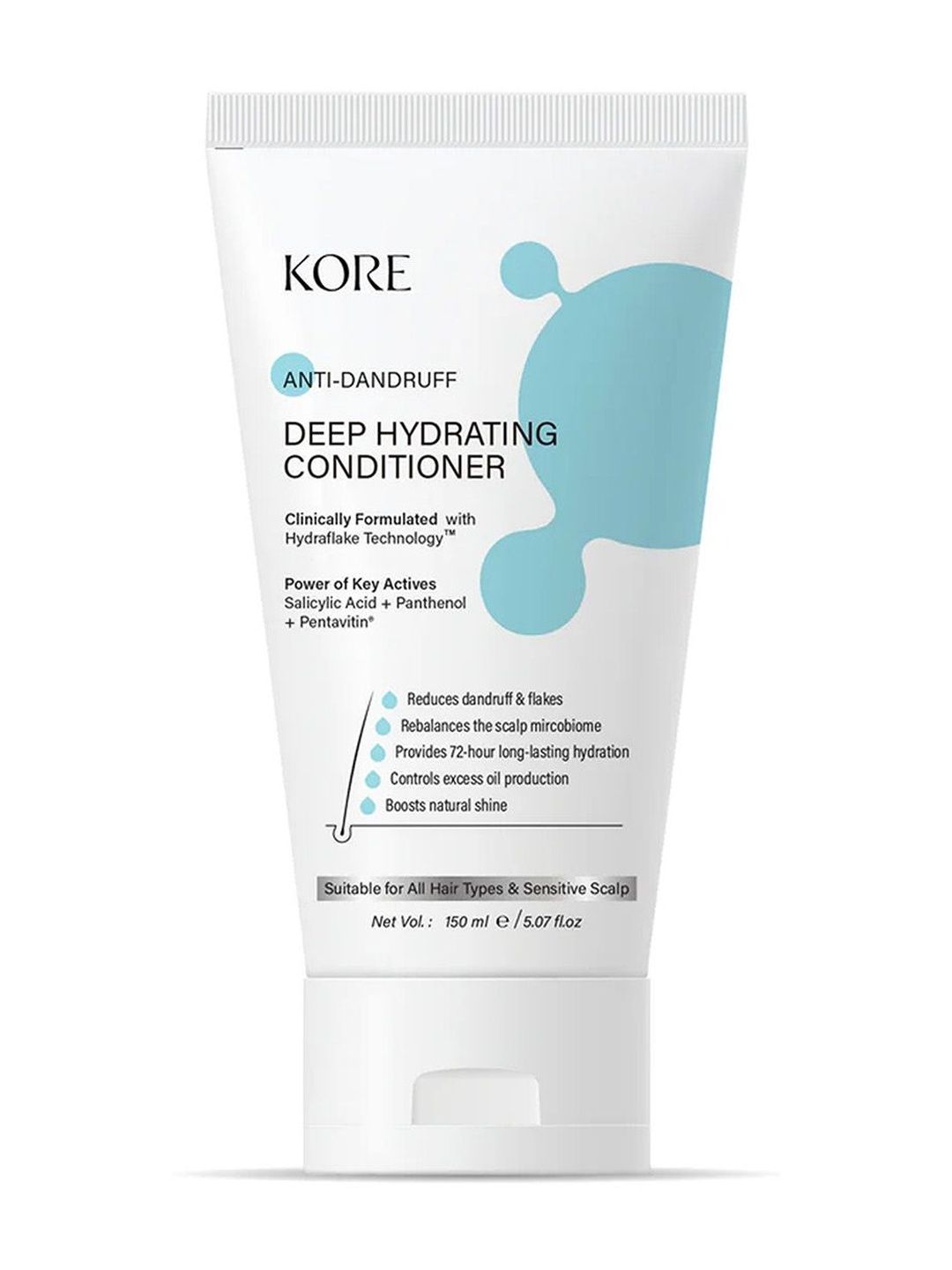 KORE Anti Dandruff Deep Hydrating Conditioner - 150 ml-image-32