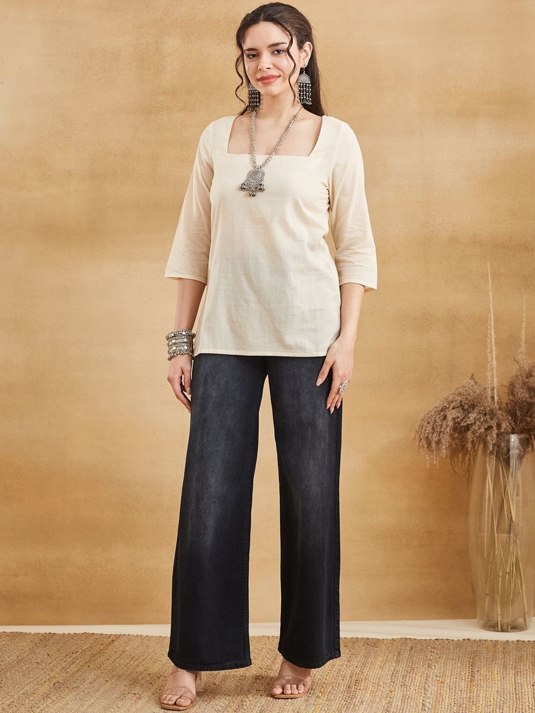 Anouk Mirage Cotton Blend Top-picture-11