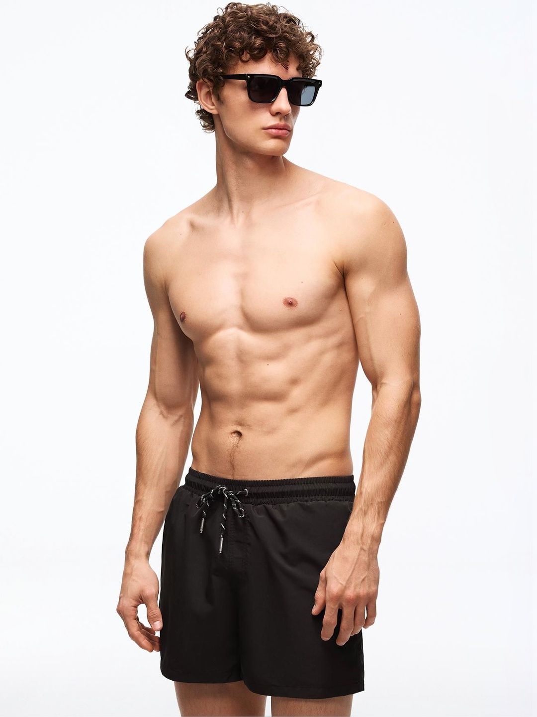 Bershka Basic swimming costume-image-43