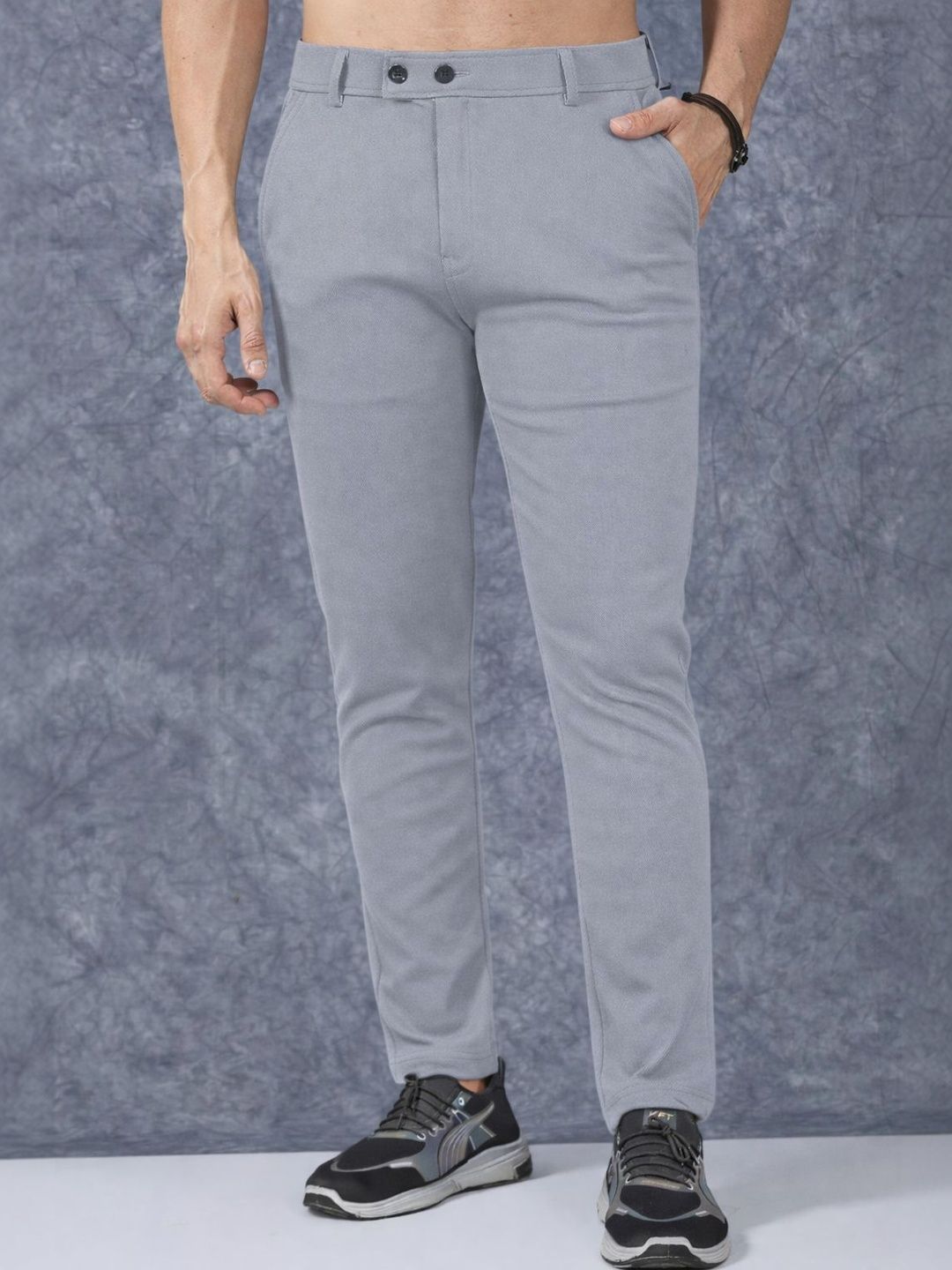 COMBRAIDED Men Original Slim Fit Trousers-picture-14