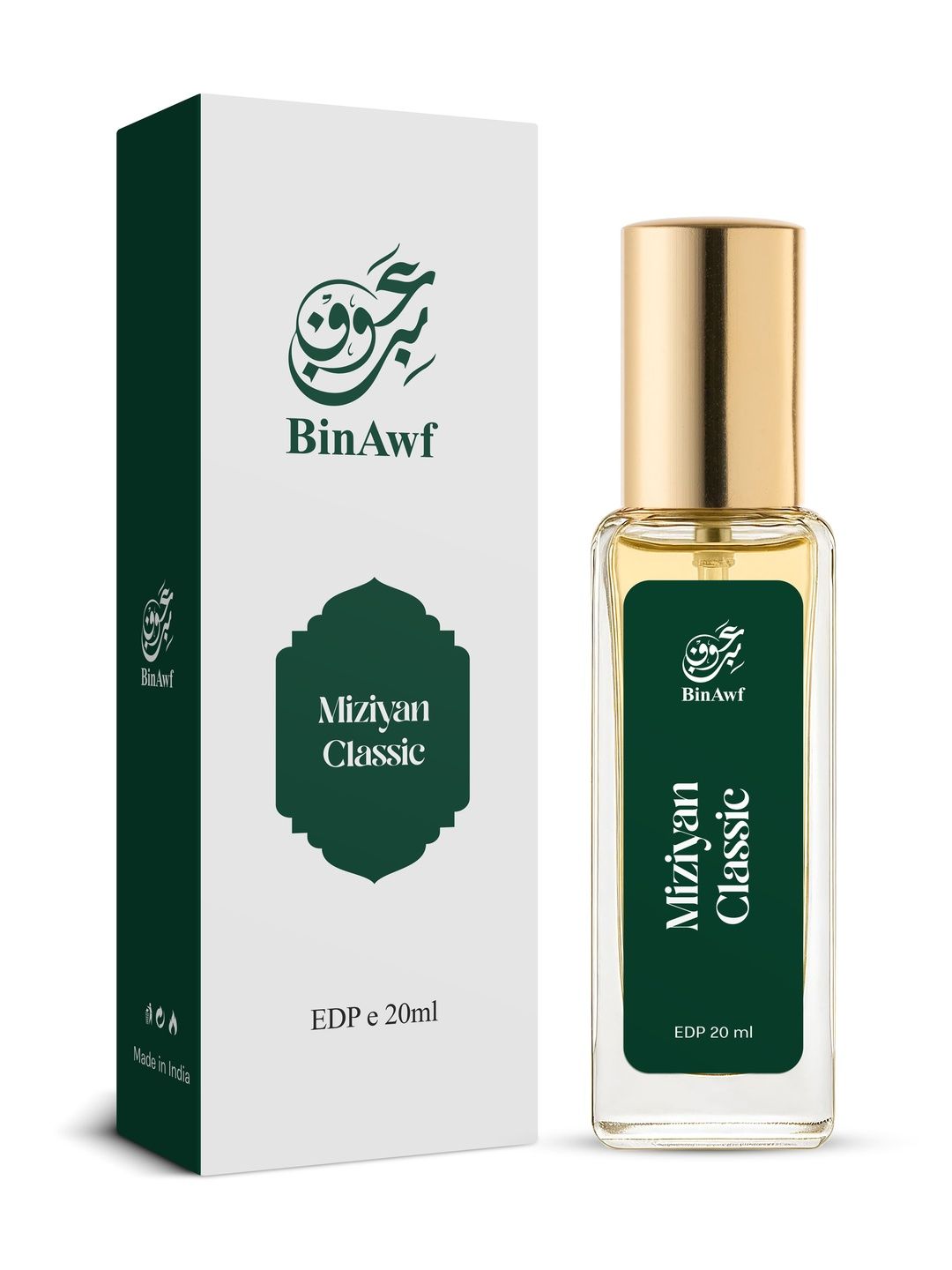 BinAwf Miziyan Classic Long-Lasting Eau De Parfum - 20 ml-picture-7