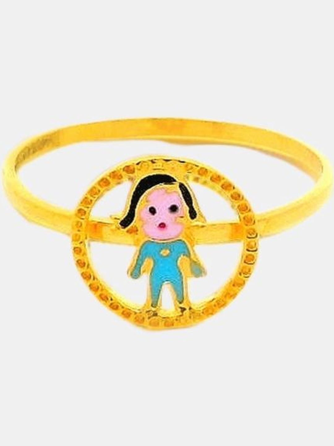 C KRISHNIAH CHETTY JEWELLERS PVT LTD Kids 22KT Finger Ring Gold - 0.69 g-image-39