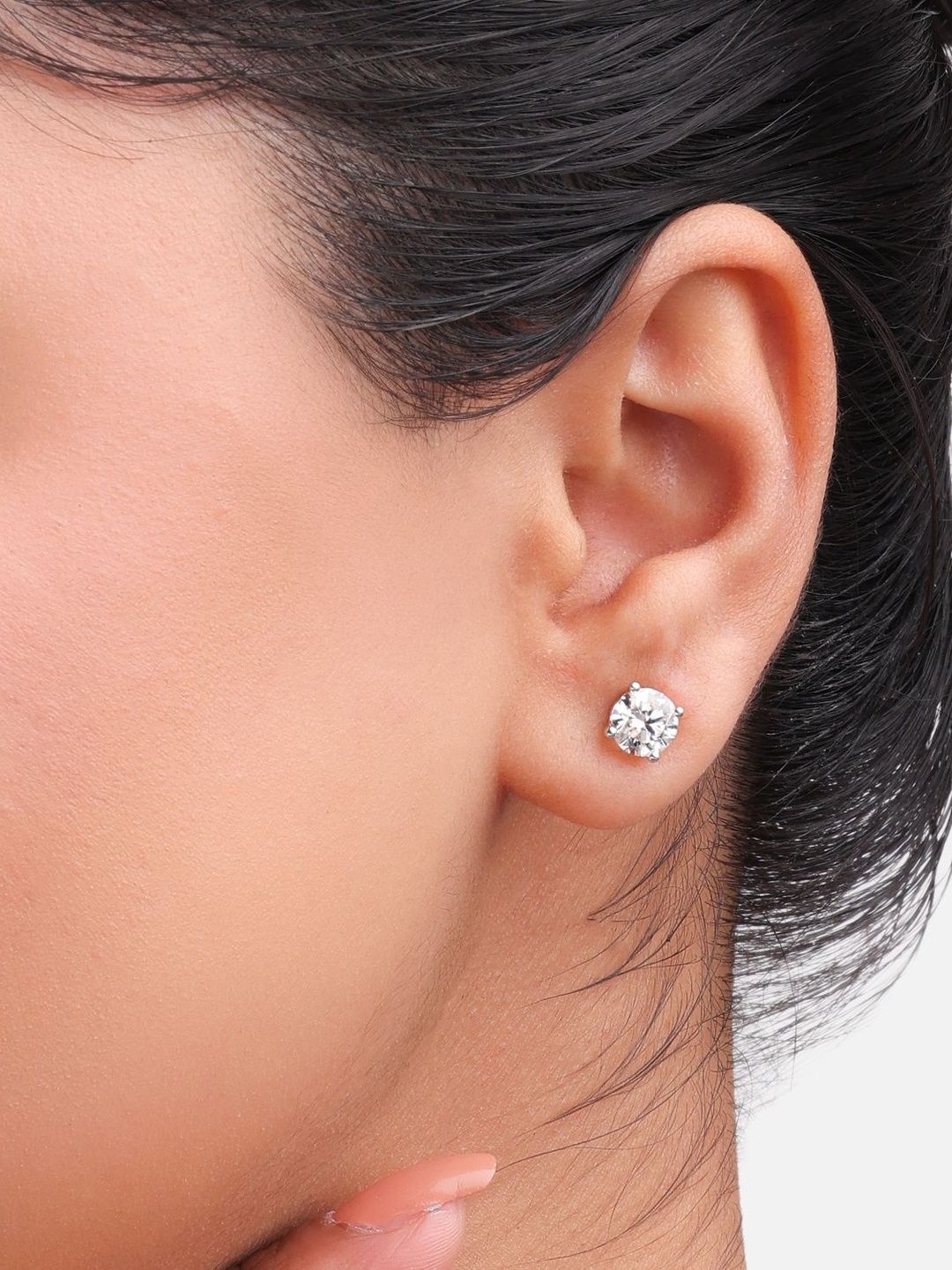 Crash.Club By CKC 18K Gold 2.04 CT Lab Diamond Studded Earring- 2.31g-picture-45