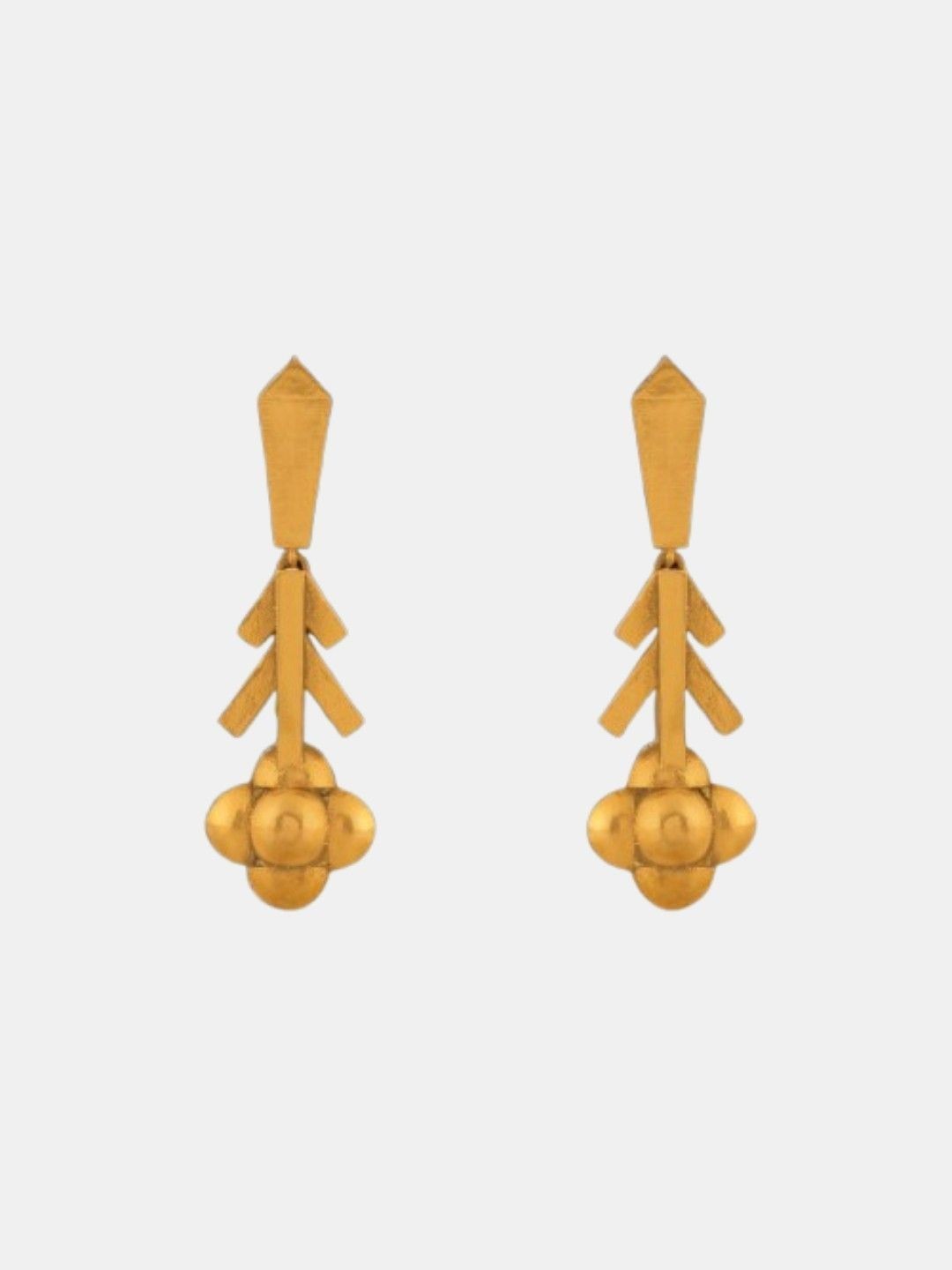 C KRISHNIAH CHETTY JEWELLERS PVT LTD 22Kt Gold Earrings- 7.59g-picture-10