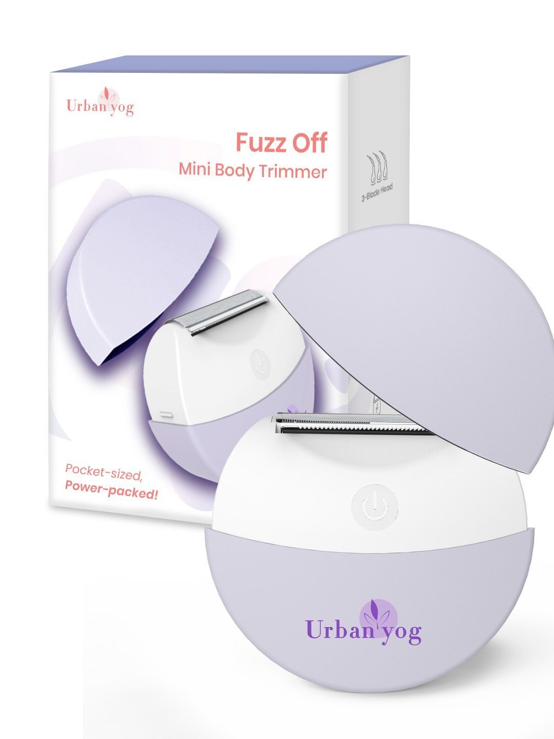 URBANYOG Fuzz Off Mini Body Trimmer Shaver-image-5