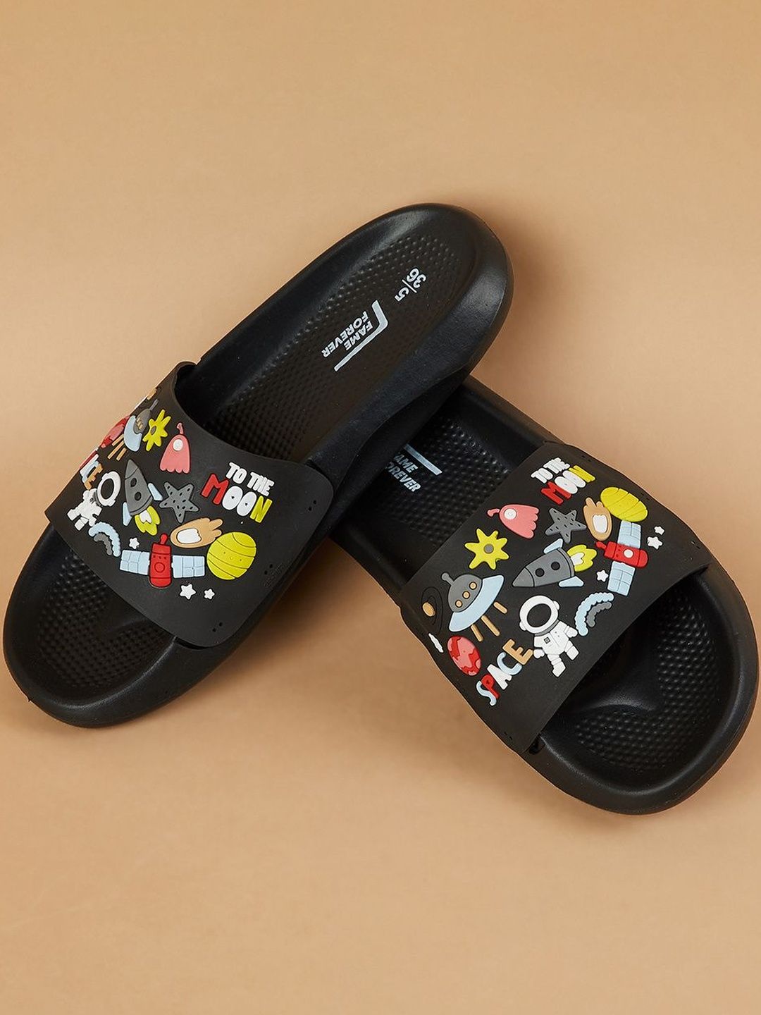 Fame Forever by Lifestyle Boys Printed Sliders