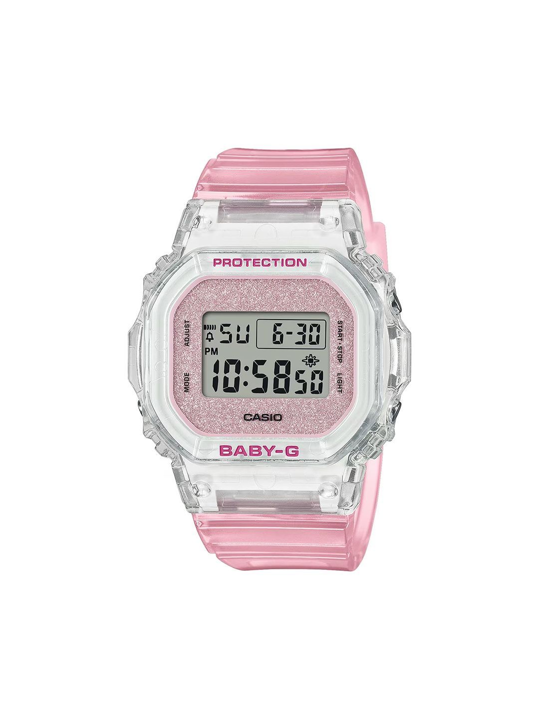 CASIO Women Dial & Straps Digital LED Backlight Watch B242-image-34