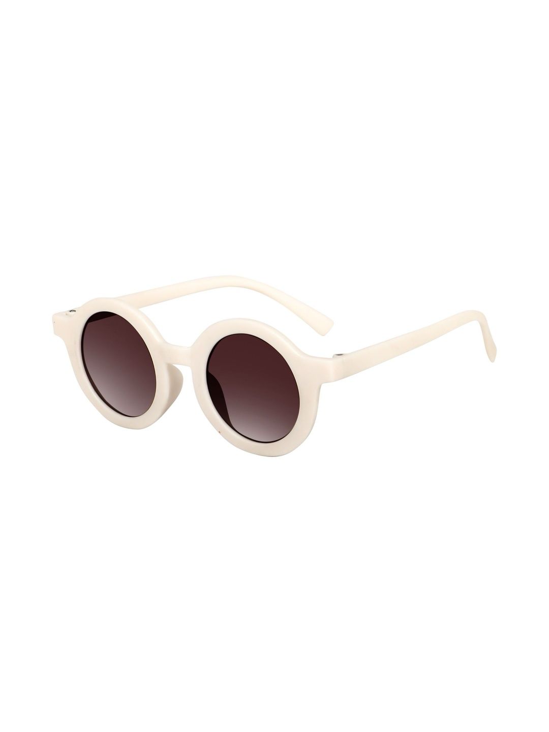 IFLASH Unisex Kids Grey Lens & White Round Sunglasses with-picture-14
