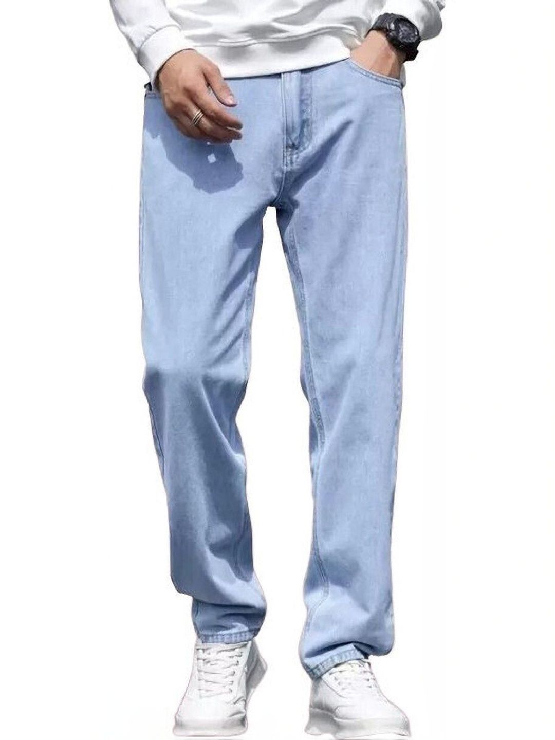 Podge Men Relaxed Fit Mid-Rise Stretchable Jeans-picture-43