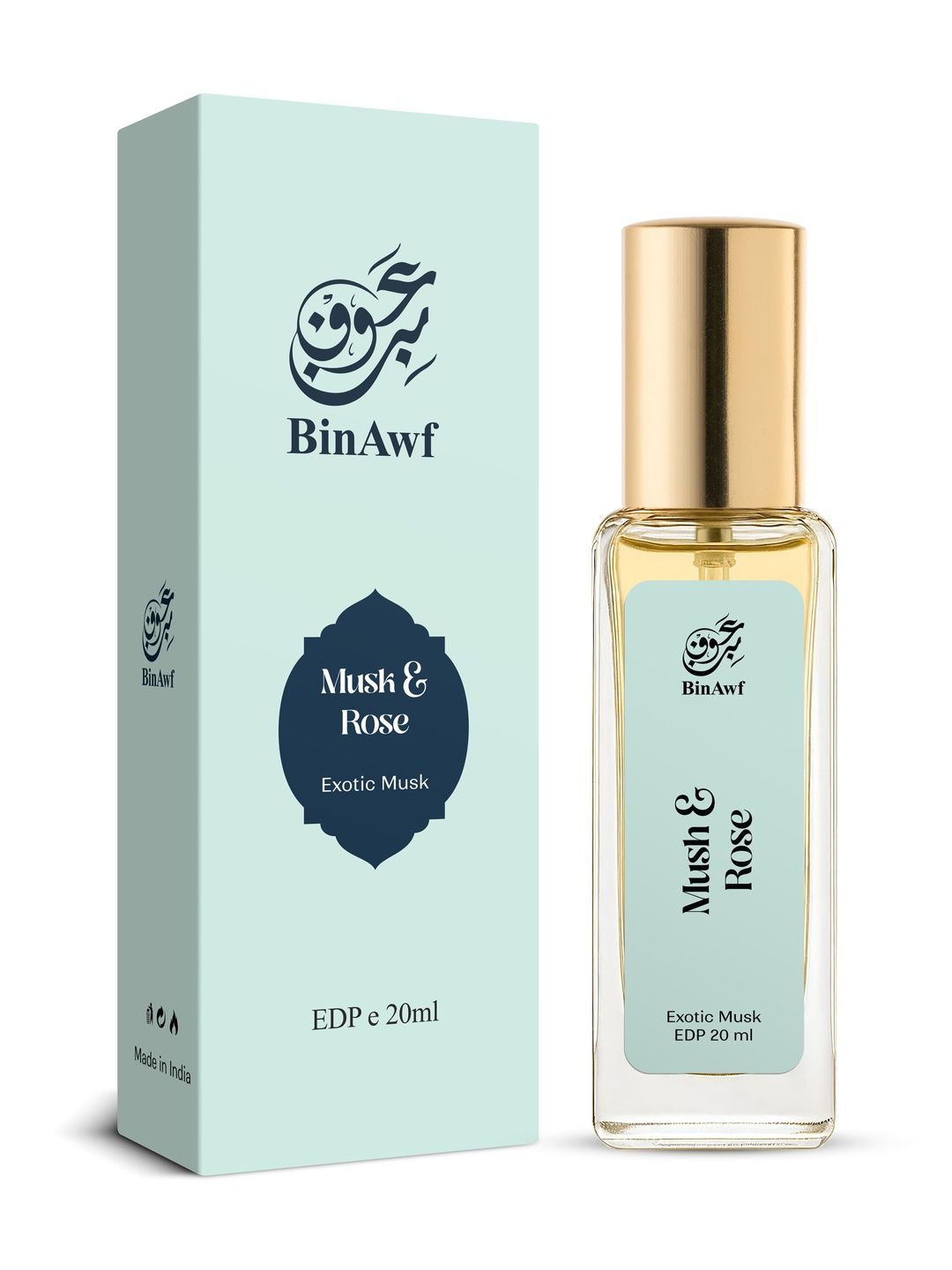 BinAwf Exotic Musk Rose Long-Lasting Eau De Parfum - 20 ml-picture-18
