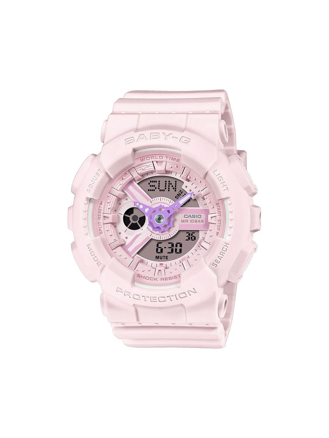 CASIO Women Dial & Straps Analogue and Digital Alarm Watch B238-image-34