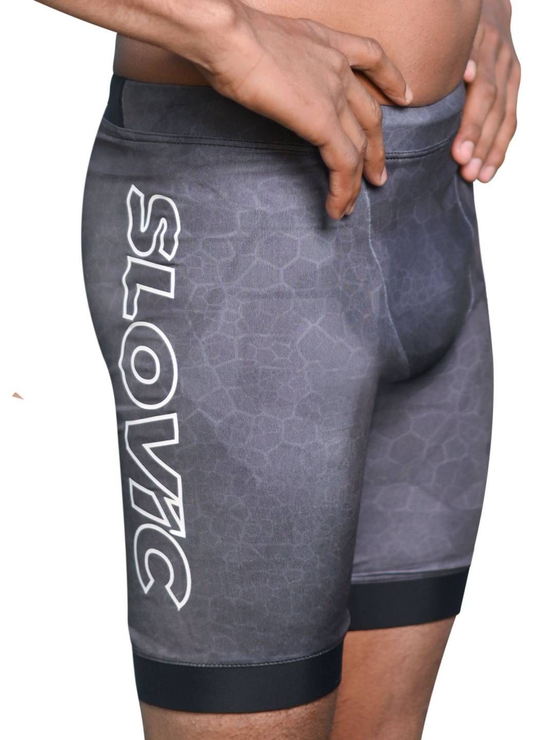 SLOVIC Men Printed Swim Shorts Swim Bottoms-image-36