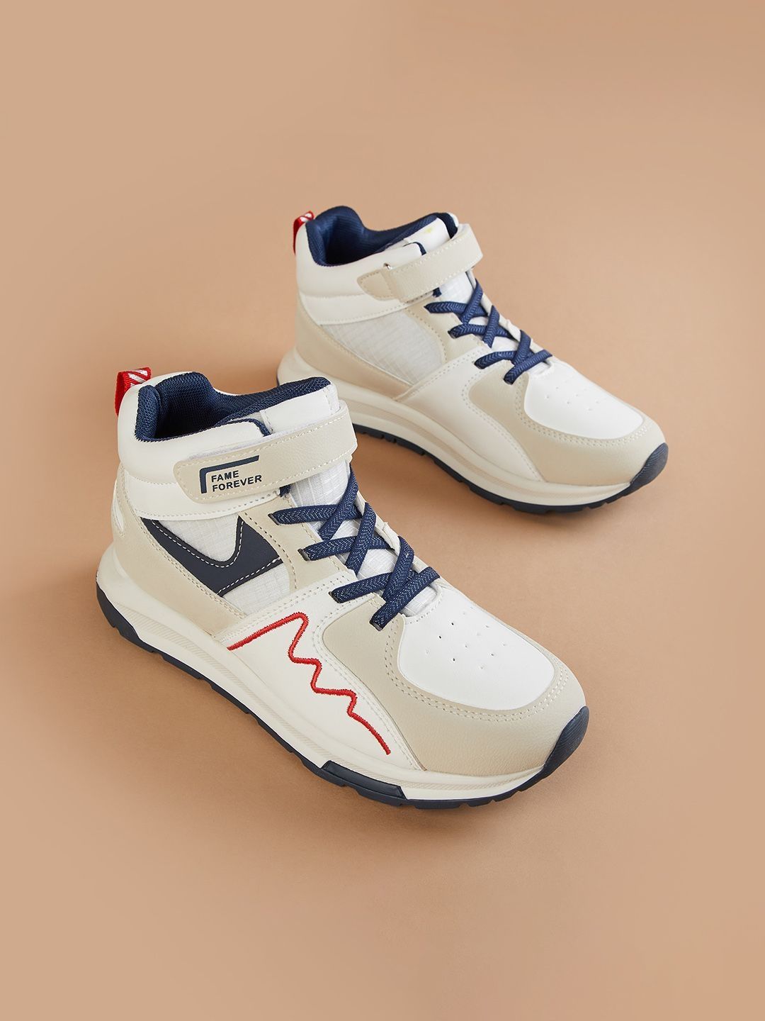 Fame Forever by Lifestyle Boys Colourblocked PU Sneakers-picture-38
