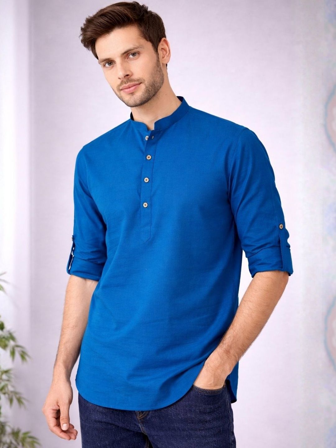 See Designs Men Thread Work Kurta-picture-28