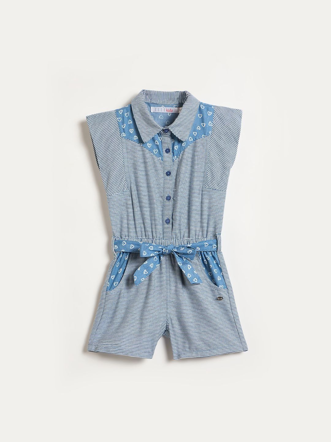 ELLE Girls Striped Jumpsuit-picture-28