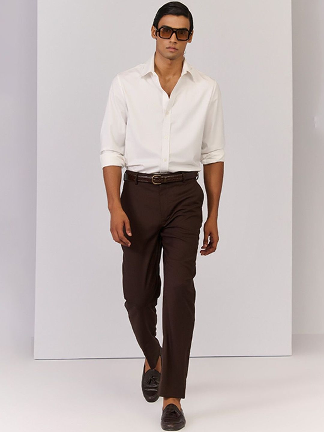 S&N by Shantnu Nikhil Men Slim Fit Trousers-picture-57
