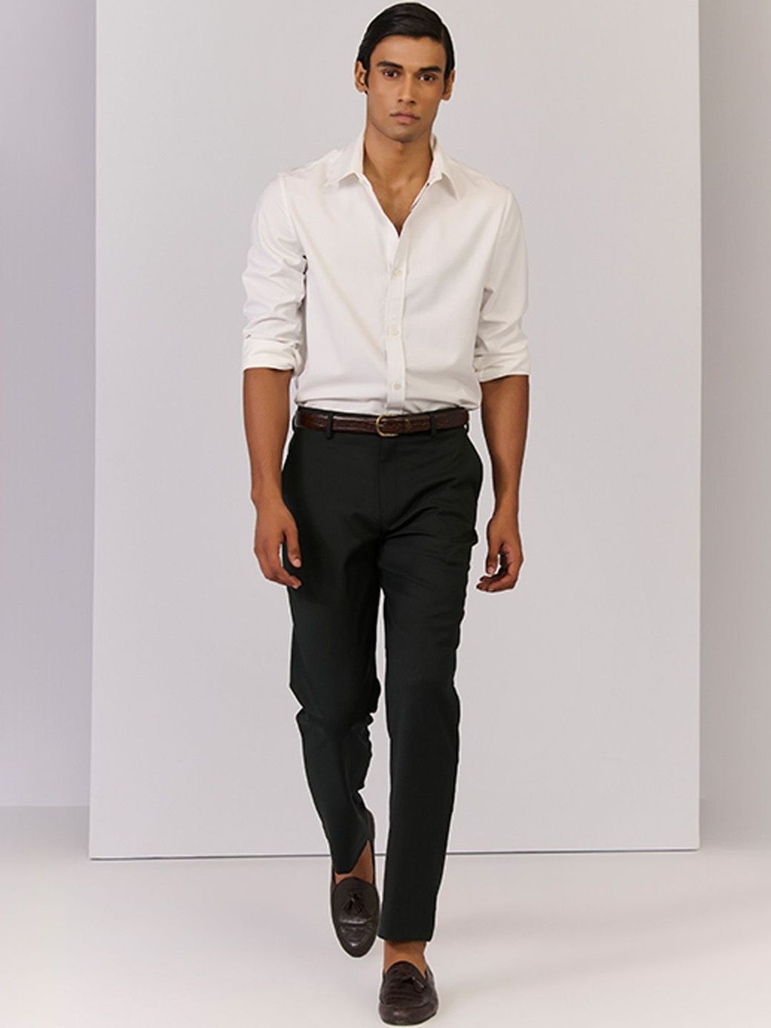 S&N by Shantnu Nikhil Men Slim Fit Trousers-picture-33