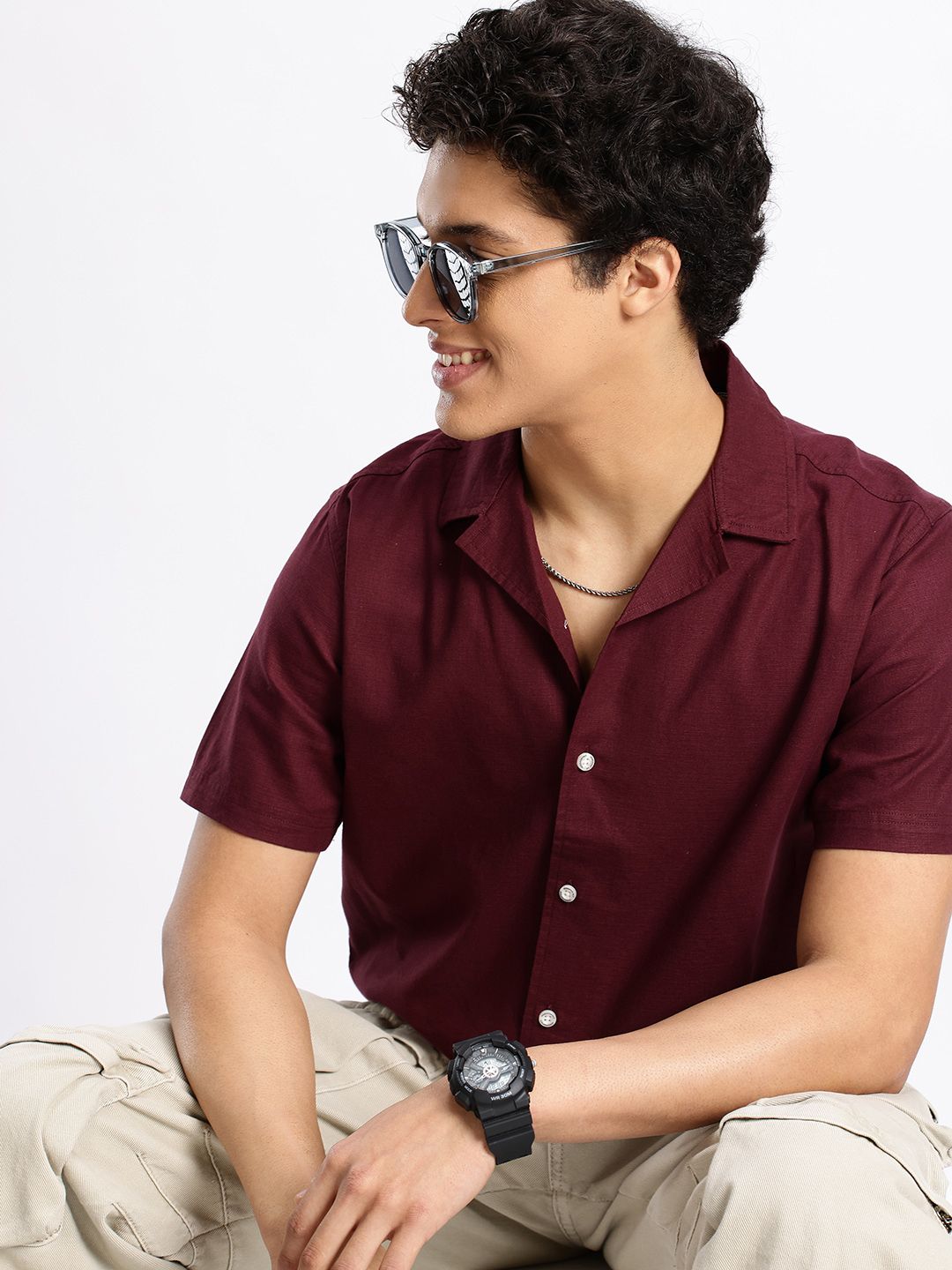 Aeropostale Pure Cotton Casual Shirt-image-38