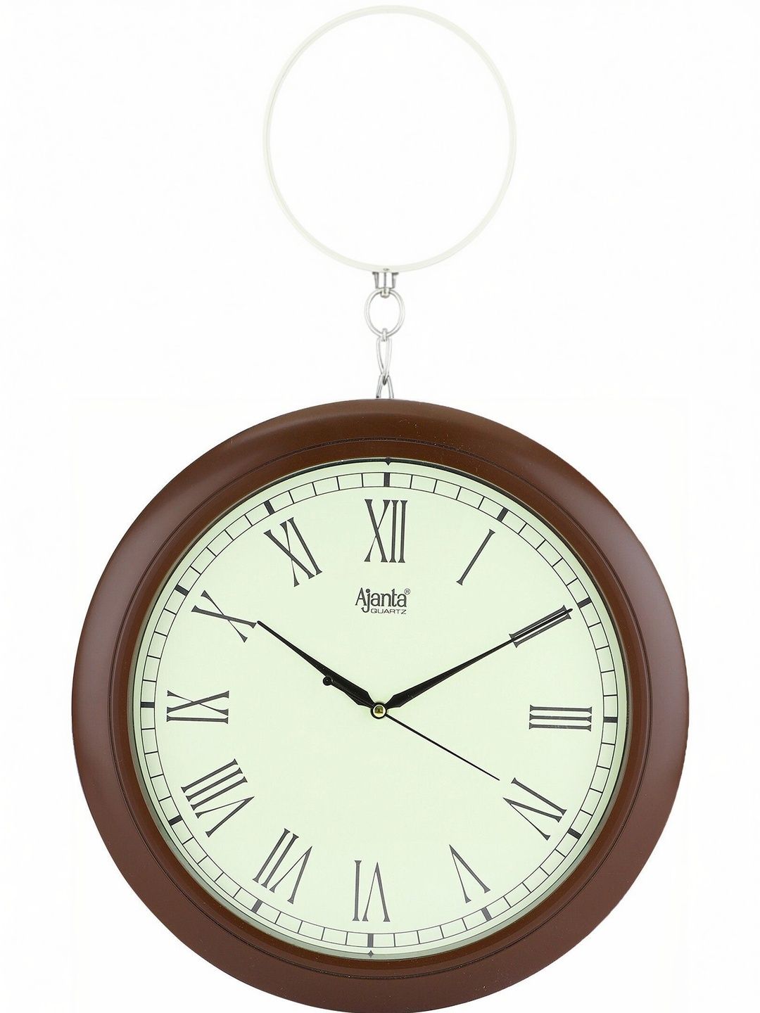 Ajanta Brown Wall Clock-image-41