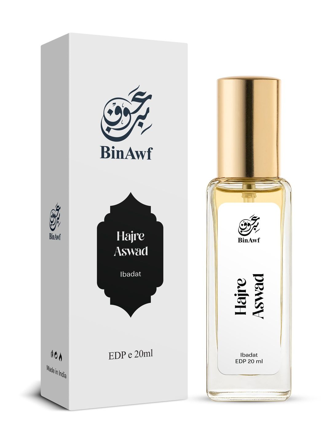 BinAwf Hajre Aswad Long-Lasting Eau De Parfum - 20 ml-picture-6
