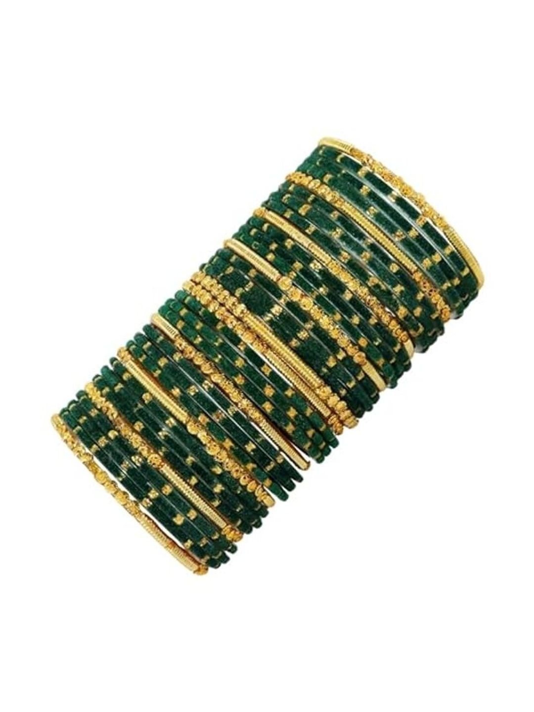Abu fashion Set Of 34 Stones Studded Bangle-picture-23