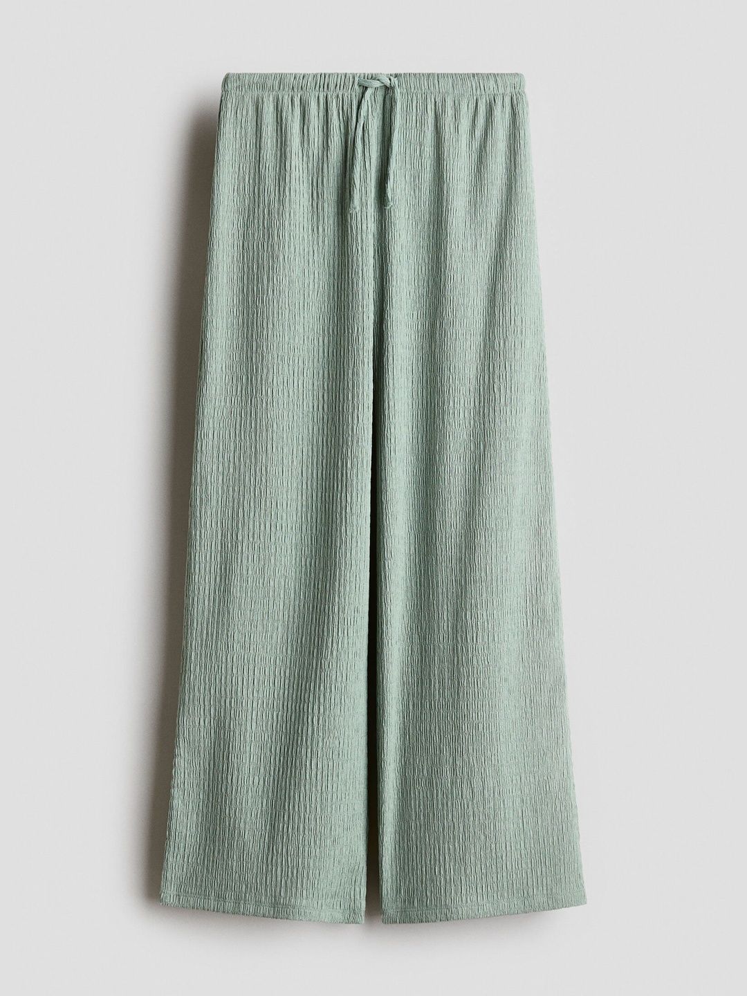 H&M Textured jersey trousers